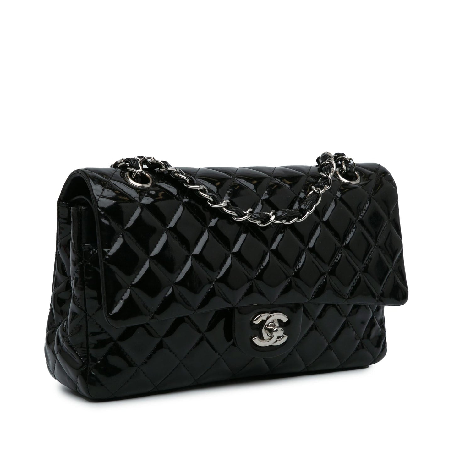 Chanel Classic Patent Double Flap SHG-60TH8D Handbag
