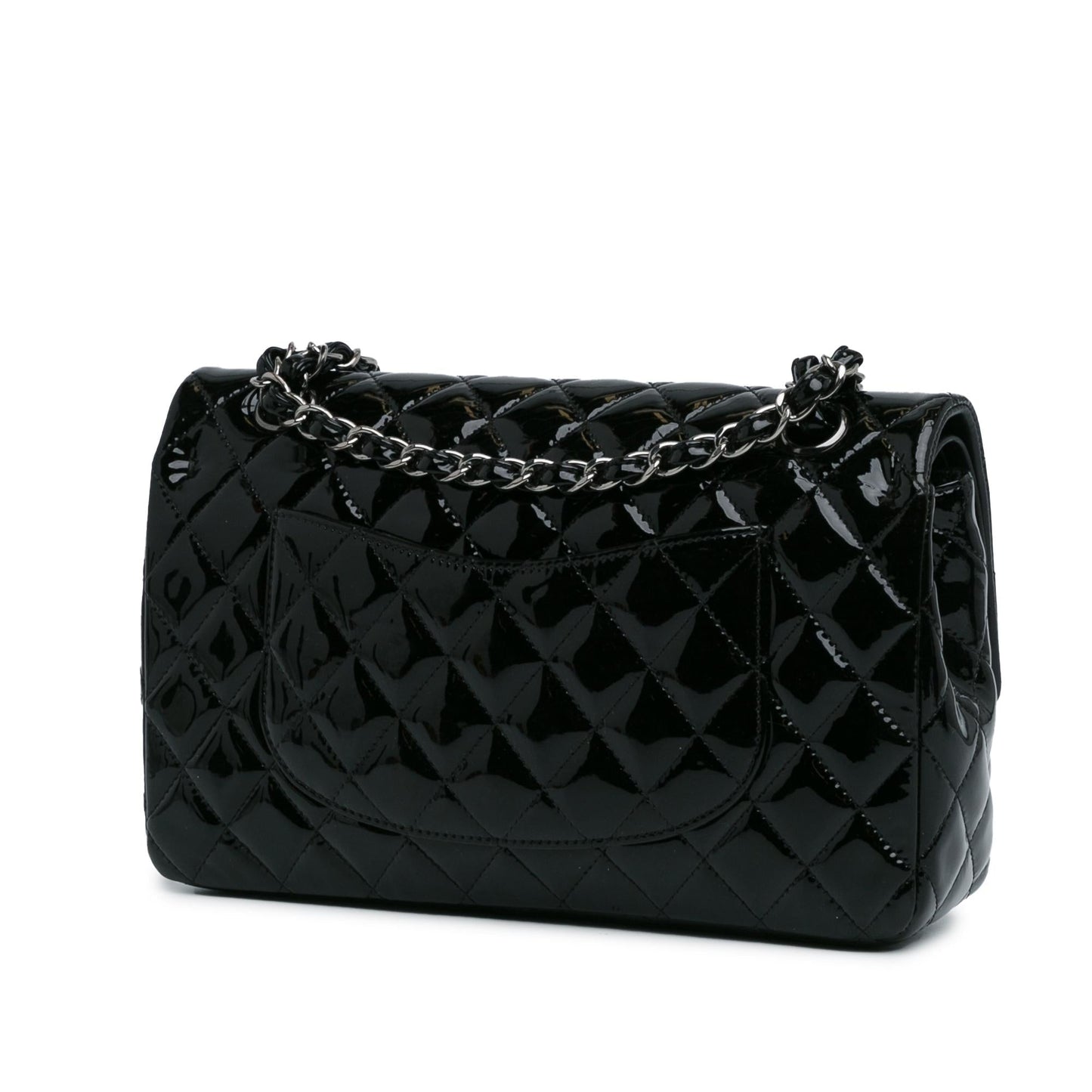 Chanel Classic Patent Double Flap SHG-BrQGTp Handbag
