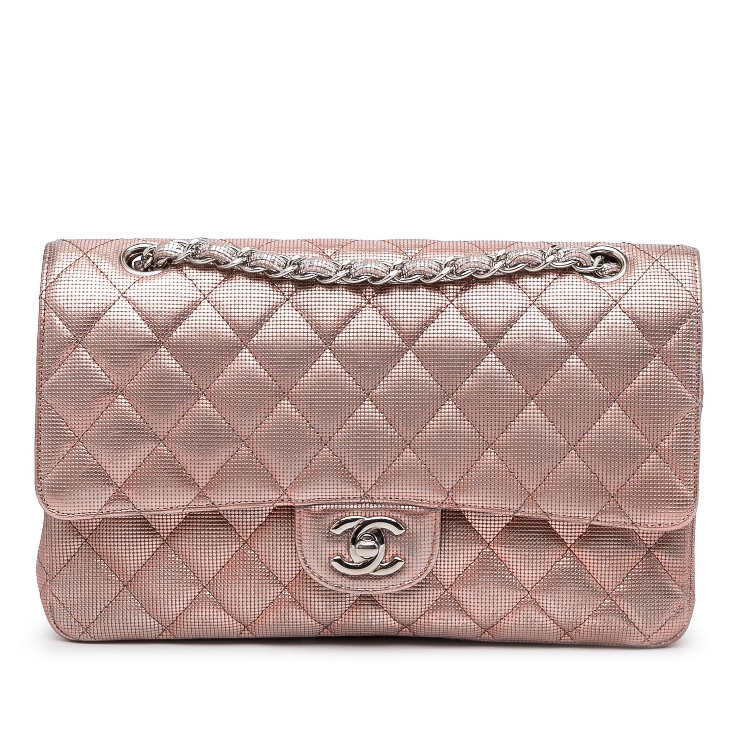 Chanel Classic Pixel Effect Double Flap SHG-0YL6Yz Handbag