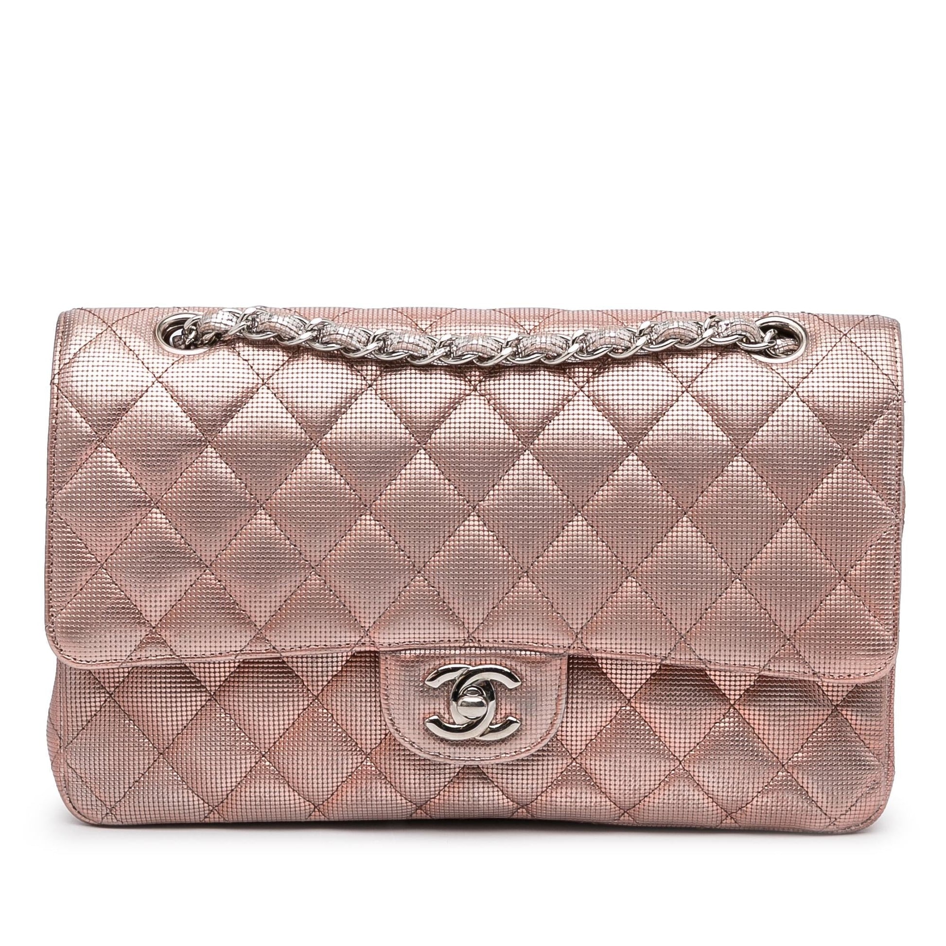 Chanel Classic Pixel Effect Double Flap SHG-0YL6Yz Handbag