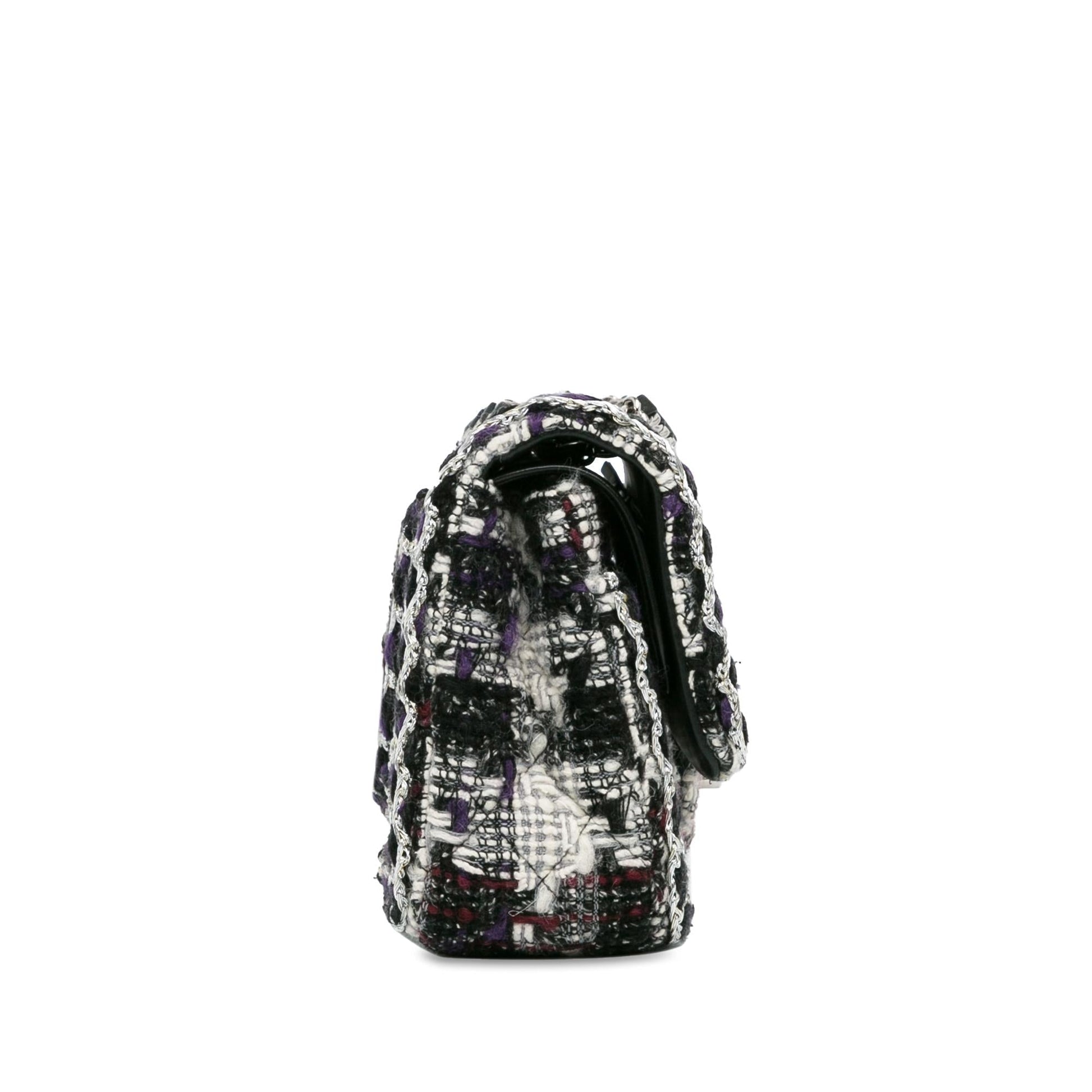 Chanel Classic Tweed Double Flap SHG-J5aO5L Handbag