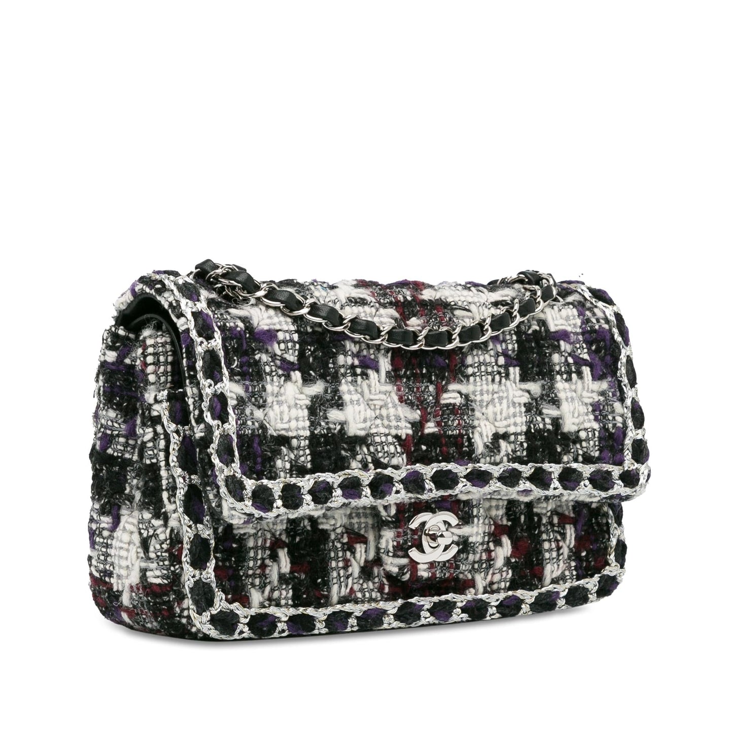 Chanel Classic Tweed Double Flap SHG-J5aO5L Handbag