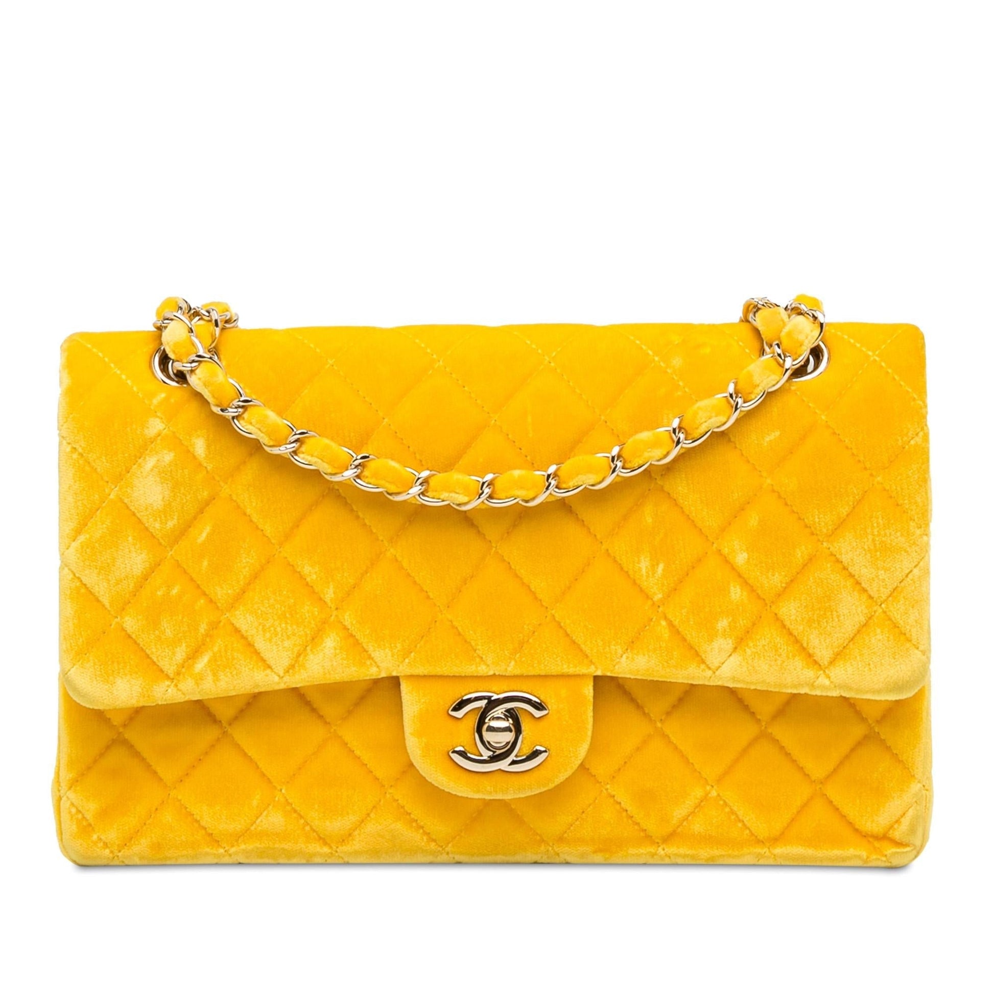 Chanel Classic Velvet Double Flap SHG-mVxFxc Handbag