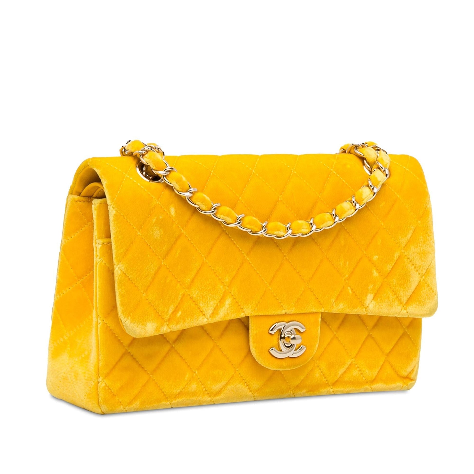 Chanel Classic Velvet Double Flap SHG-mVxFxc Handbag