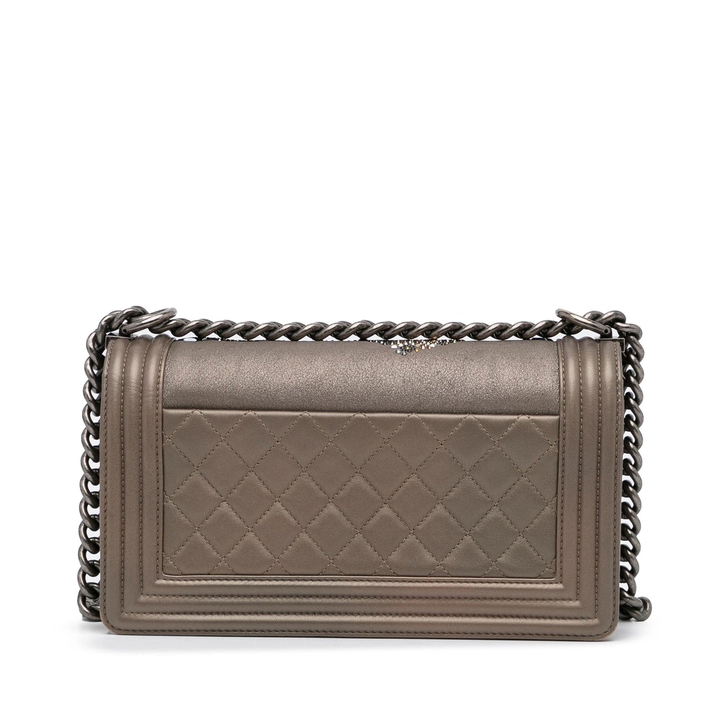 Chanel Crystal-Embellished Boy SHG-jL3jSb Handbag