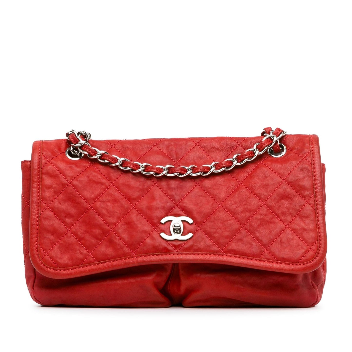 Chanel Grained Calfskin Natural Beauty Flap SHG-7g4FUr Handbag