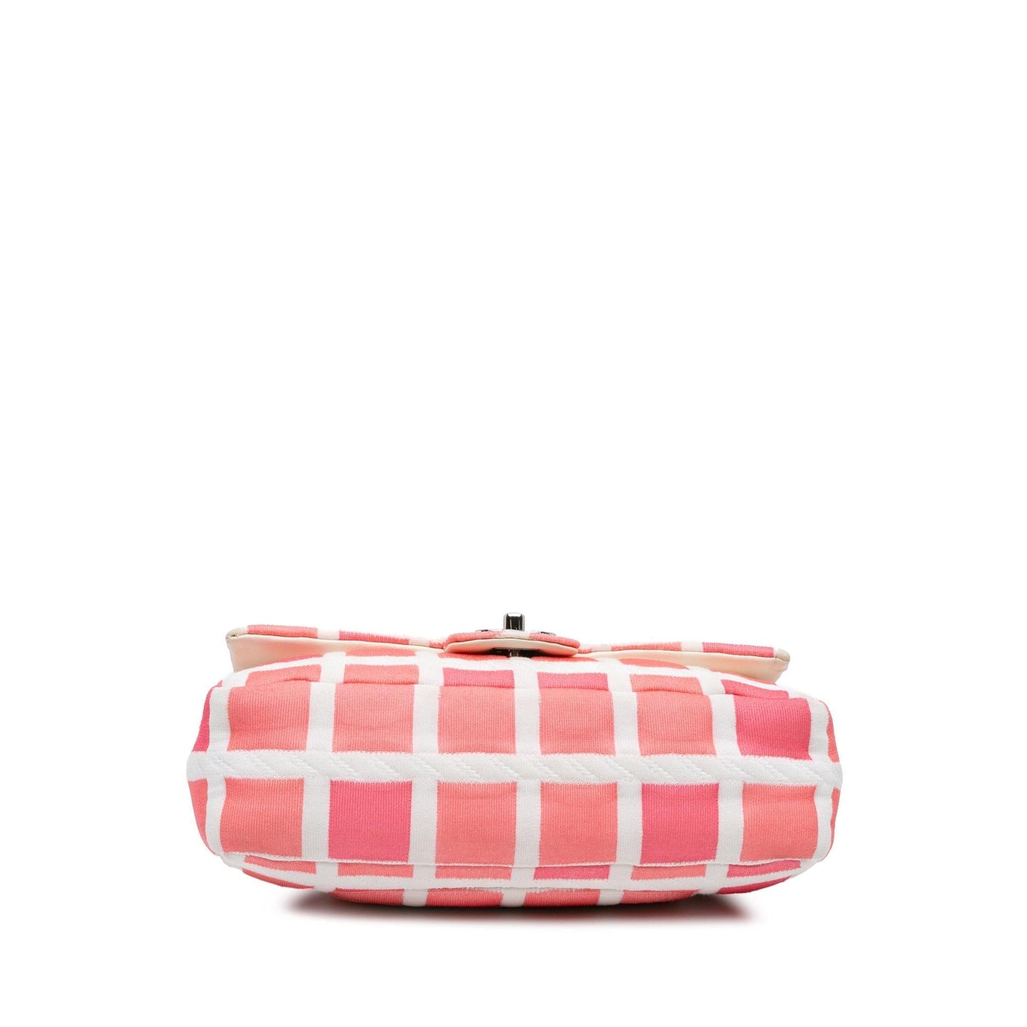 Chanel Jersey Grid Single Flap Handbag Single Flap