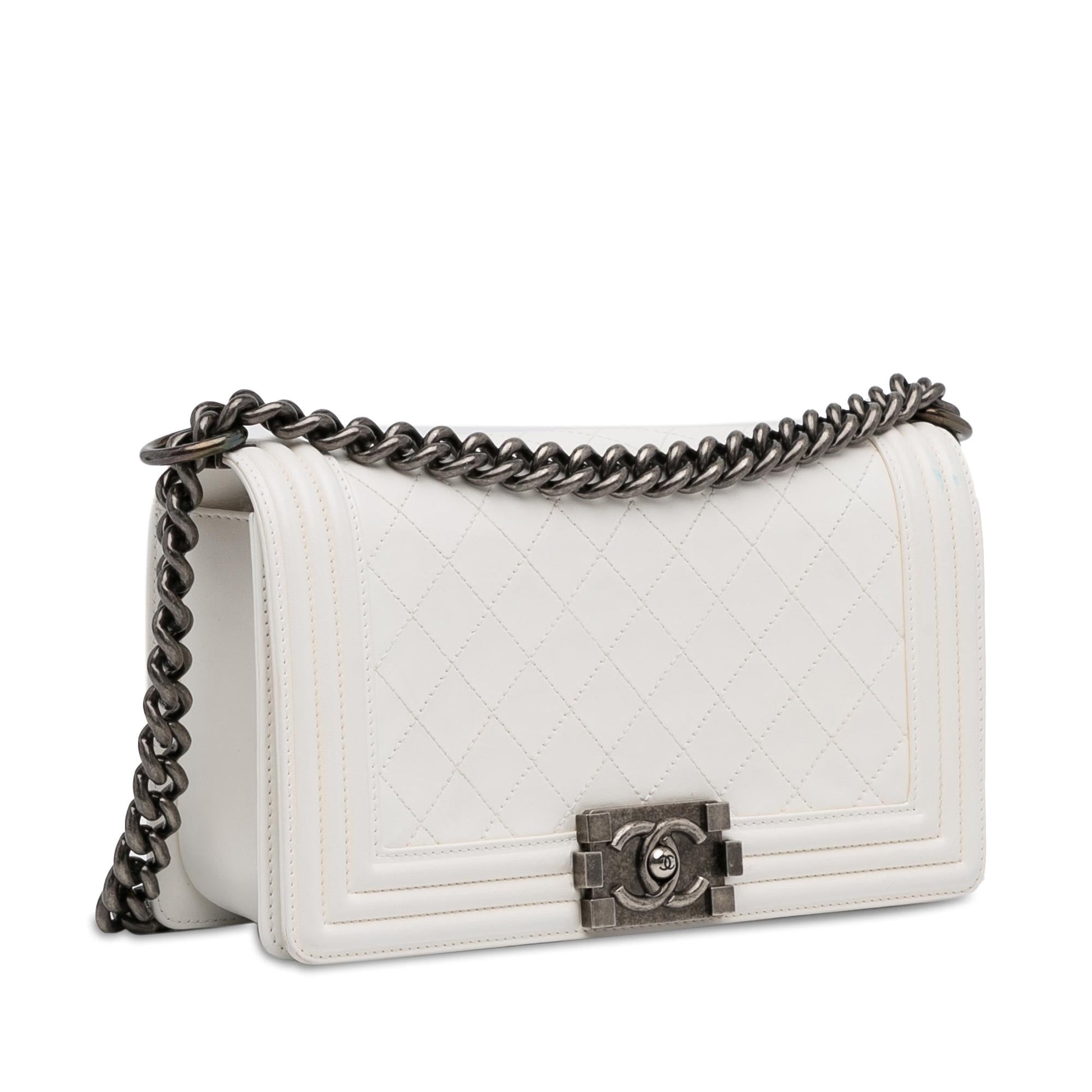 Chanel Lambskin Boy Flap SHG-1Vev3e Handbag