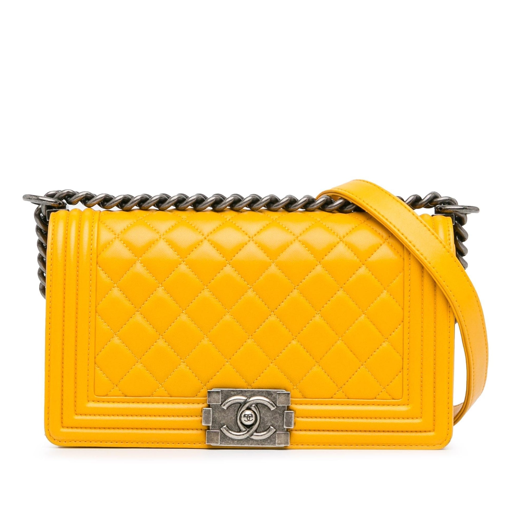 Chanel Lambskin Boy Flap SHG-k3eNsN Handbag