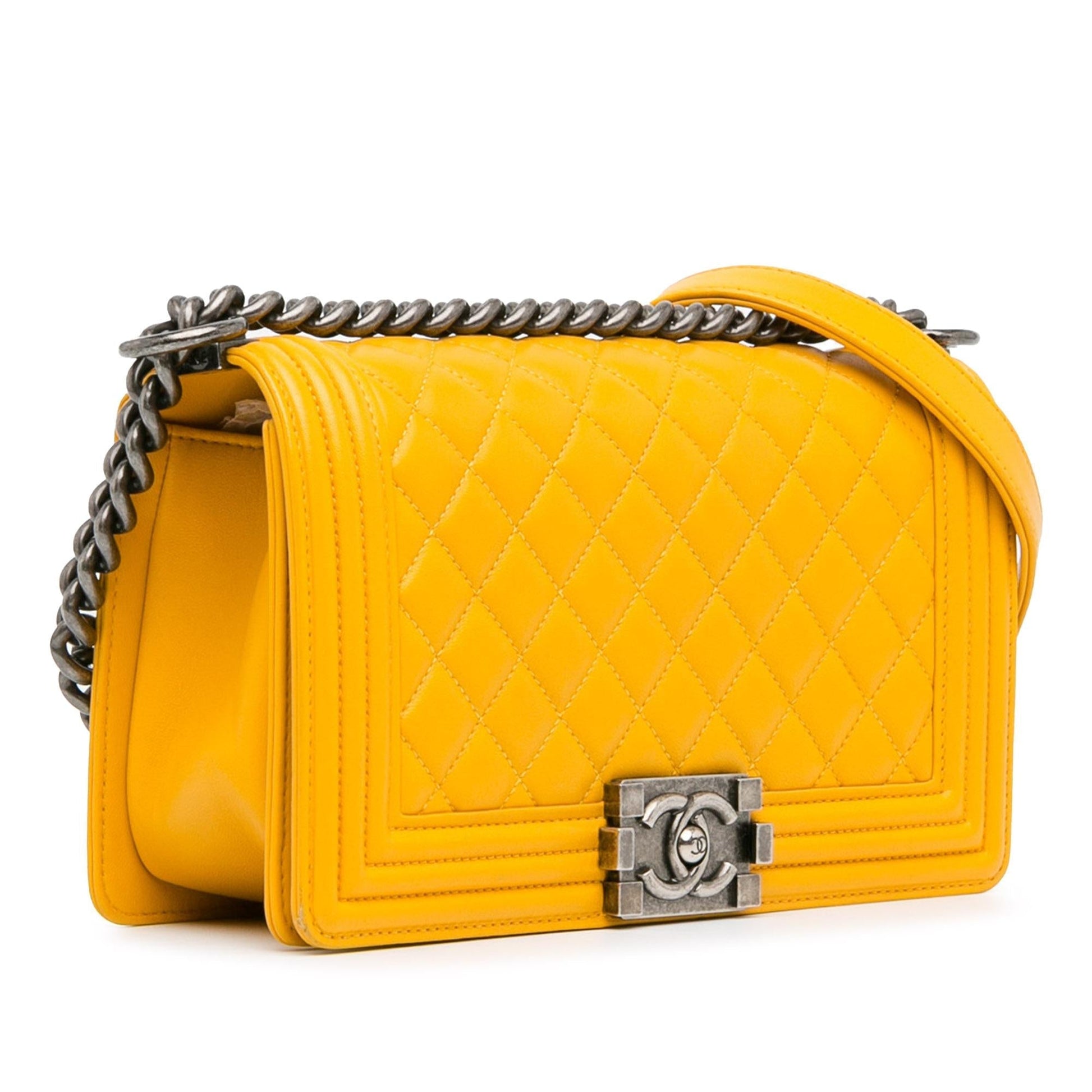 Chanel Lambskin Boy Flap SHG-k3eNsN Handbag