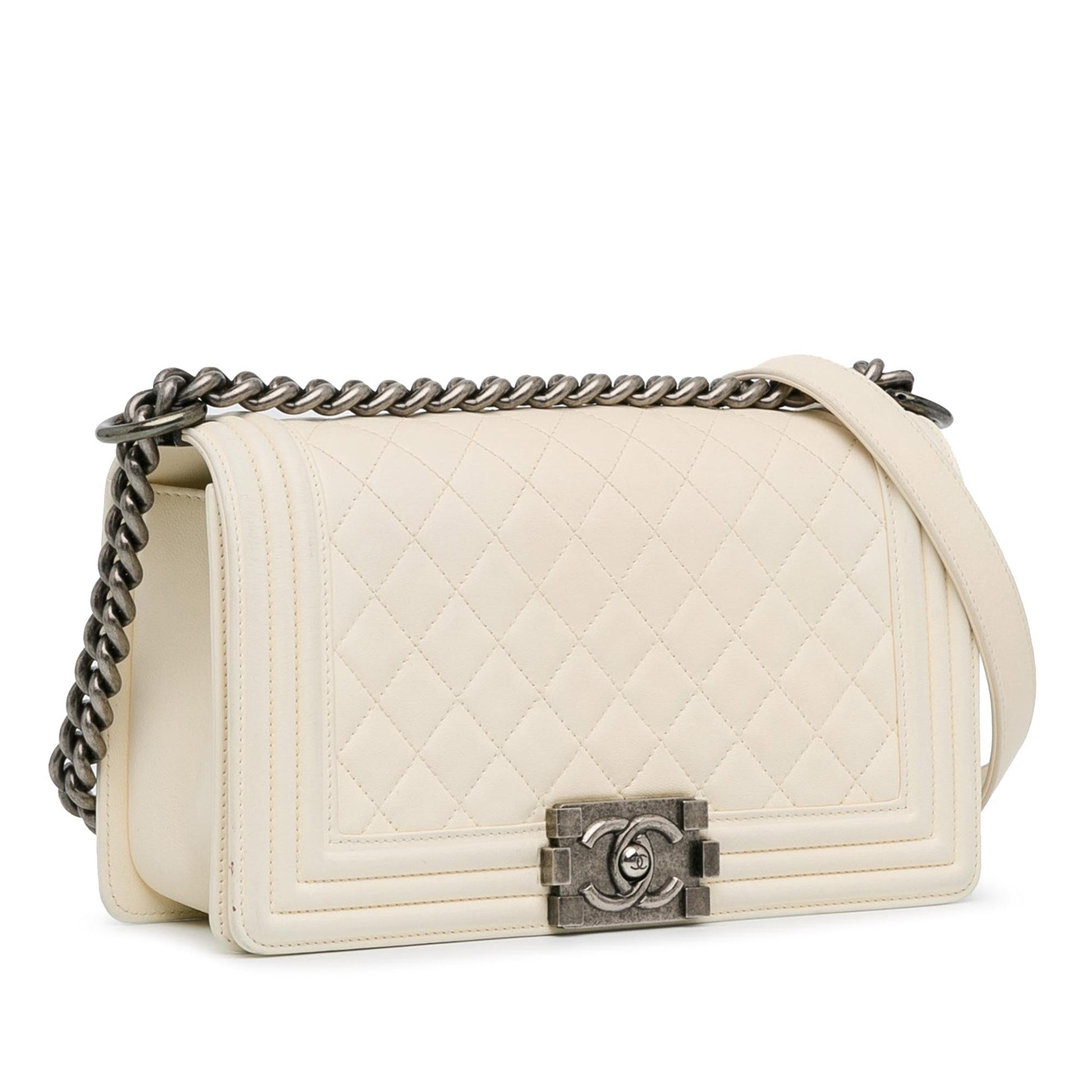 Chanel Lambskin Boy Flap SHG-RSLYkH Handbag