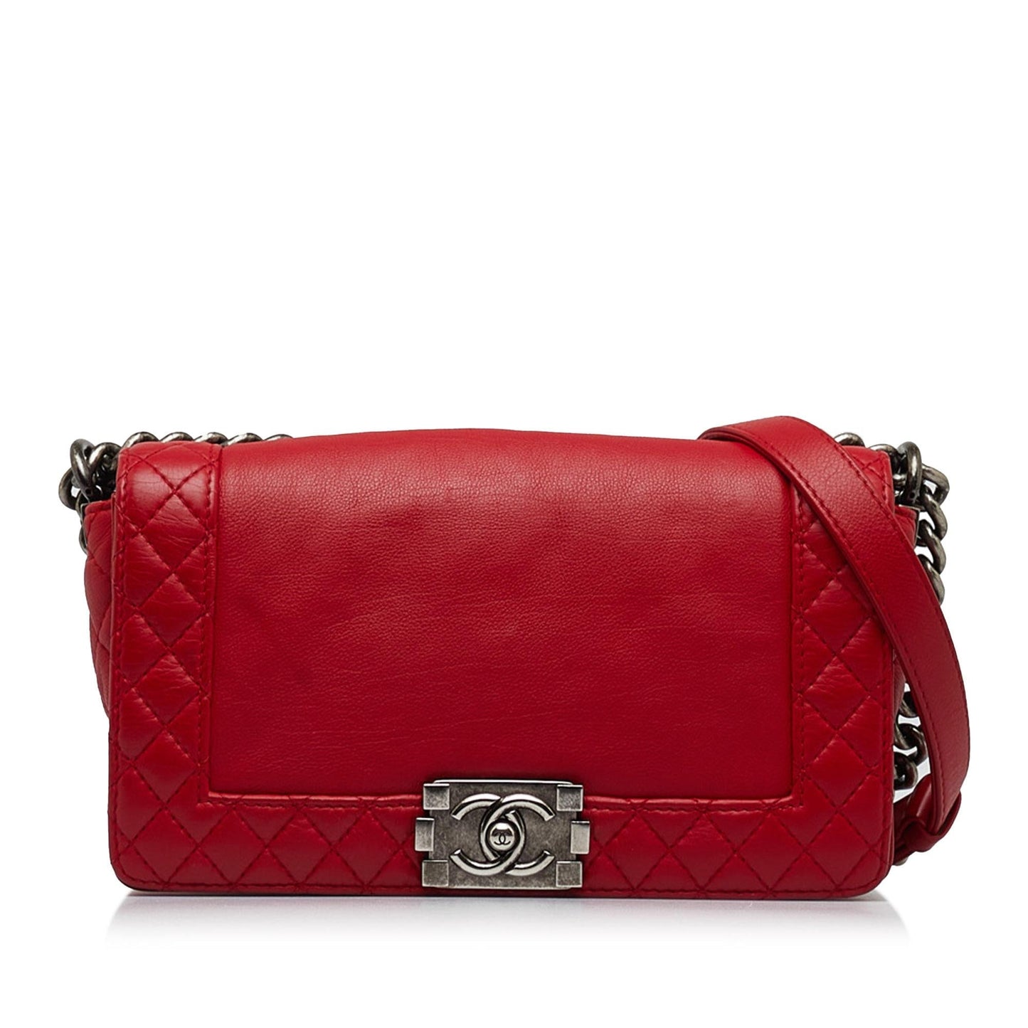 Chanel Lambskin Boy Reverso Flap SHG-9H5l0X Handbag