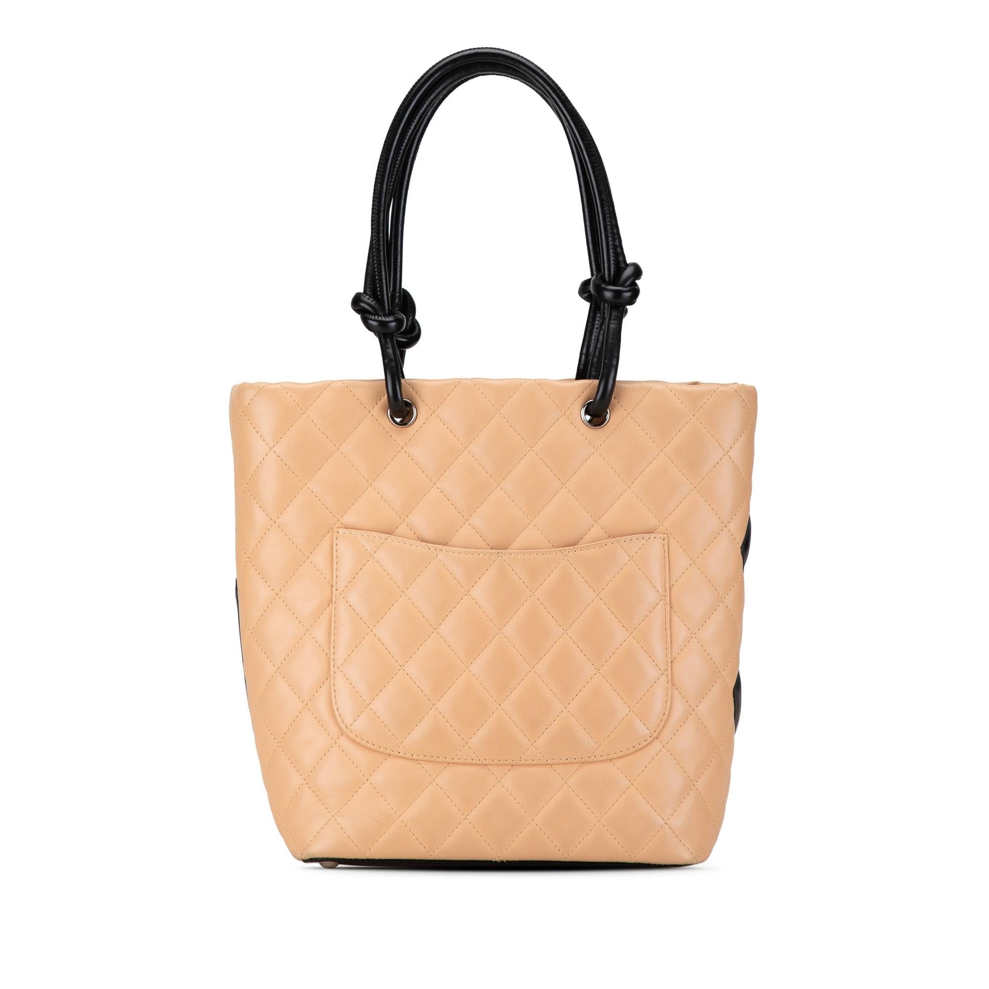 Chanel Lambskin Cambon Ligne Tote Bag Tote 1