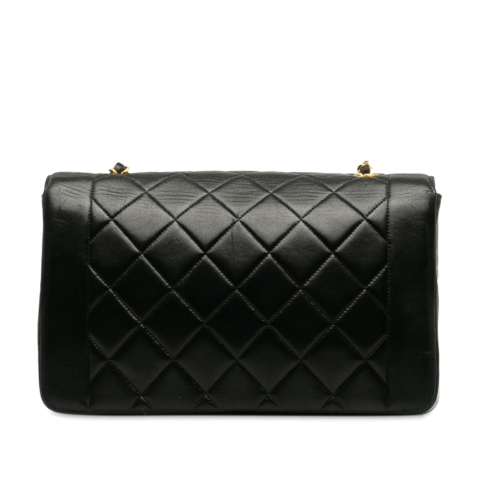 Chanel Lambskin Diana Flap SHG-CKvSGc Handbag