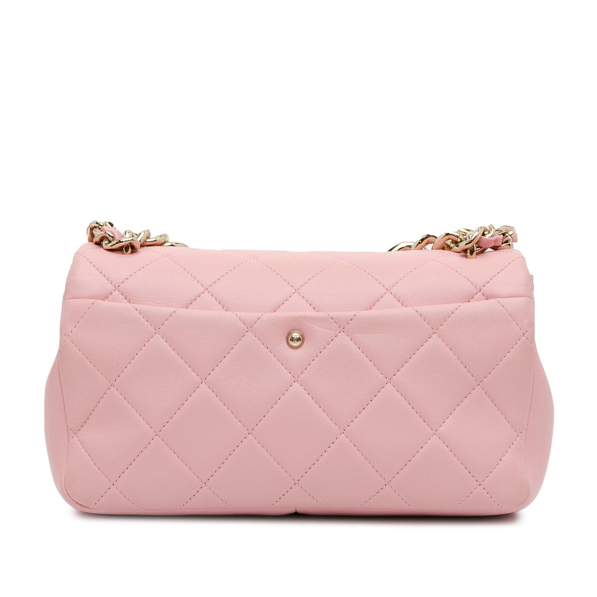 Chanel Lambskin Elegant Single Flap SHG-QrQefy Handbag