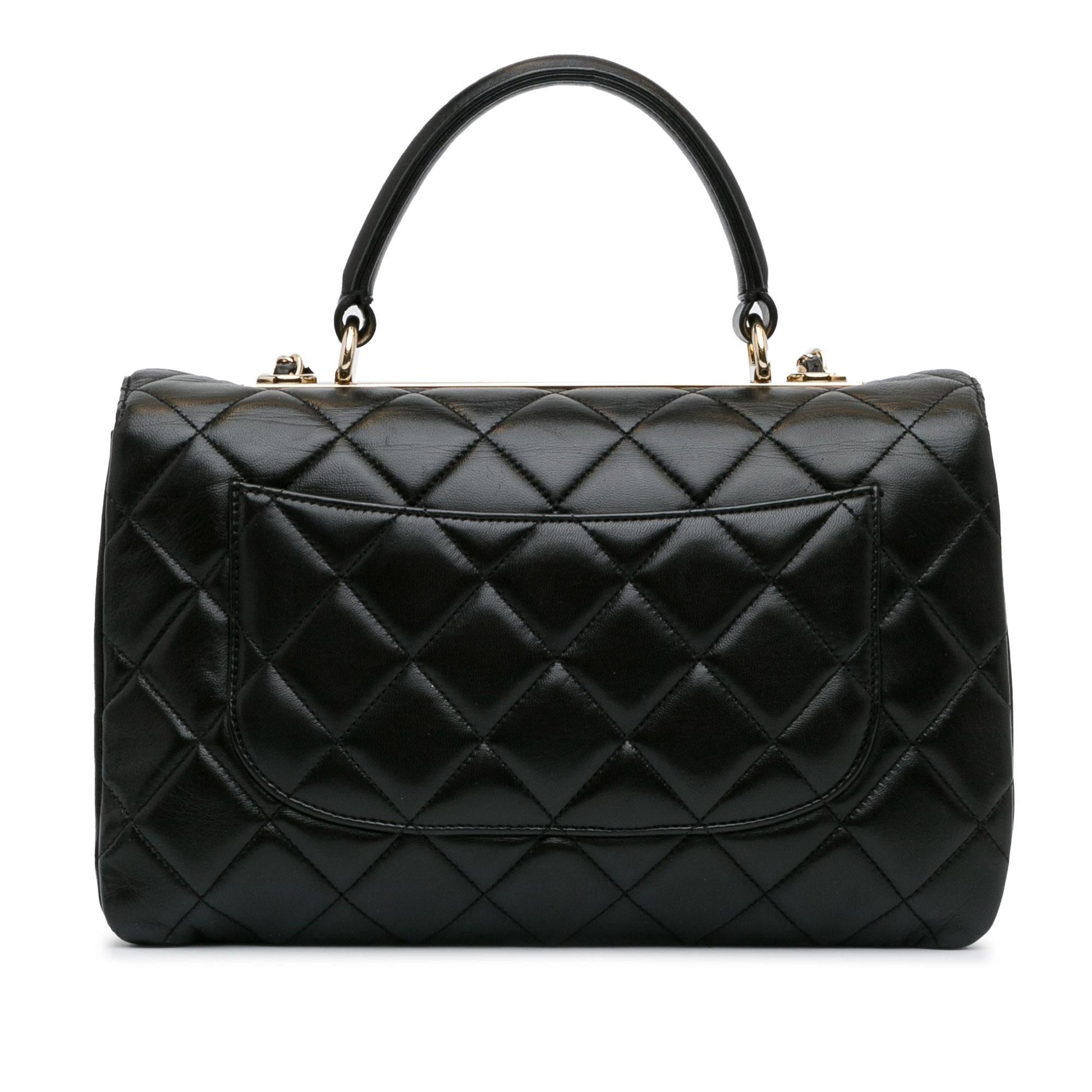 Chanel Lambskin Trendy Flap SHG-aGHkQx Handbag