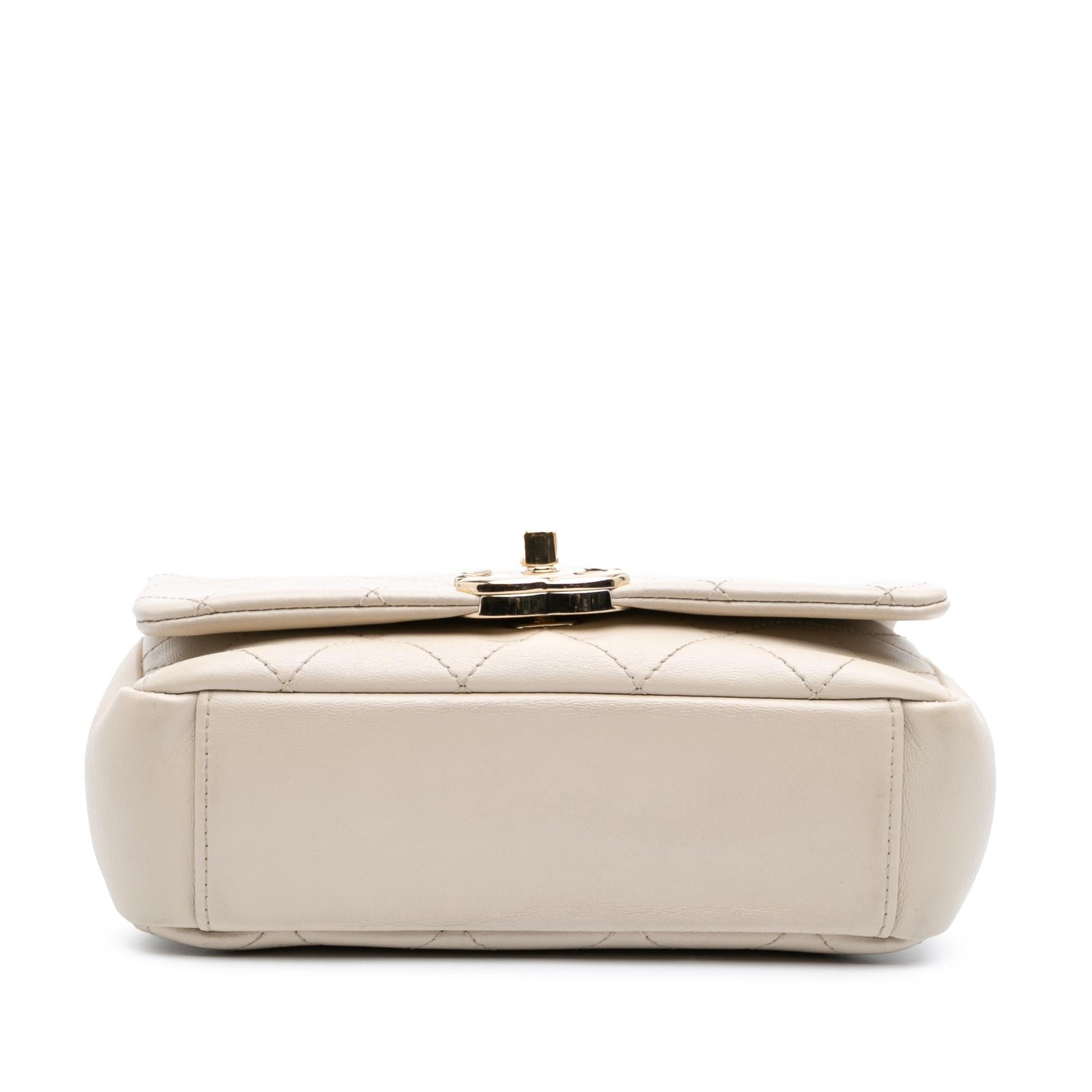 Chanel Lambskin Twist Enamel CC Flap Handbag 4