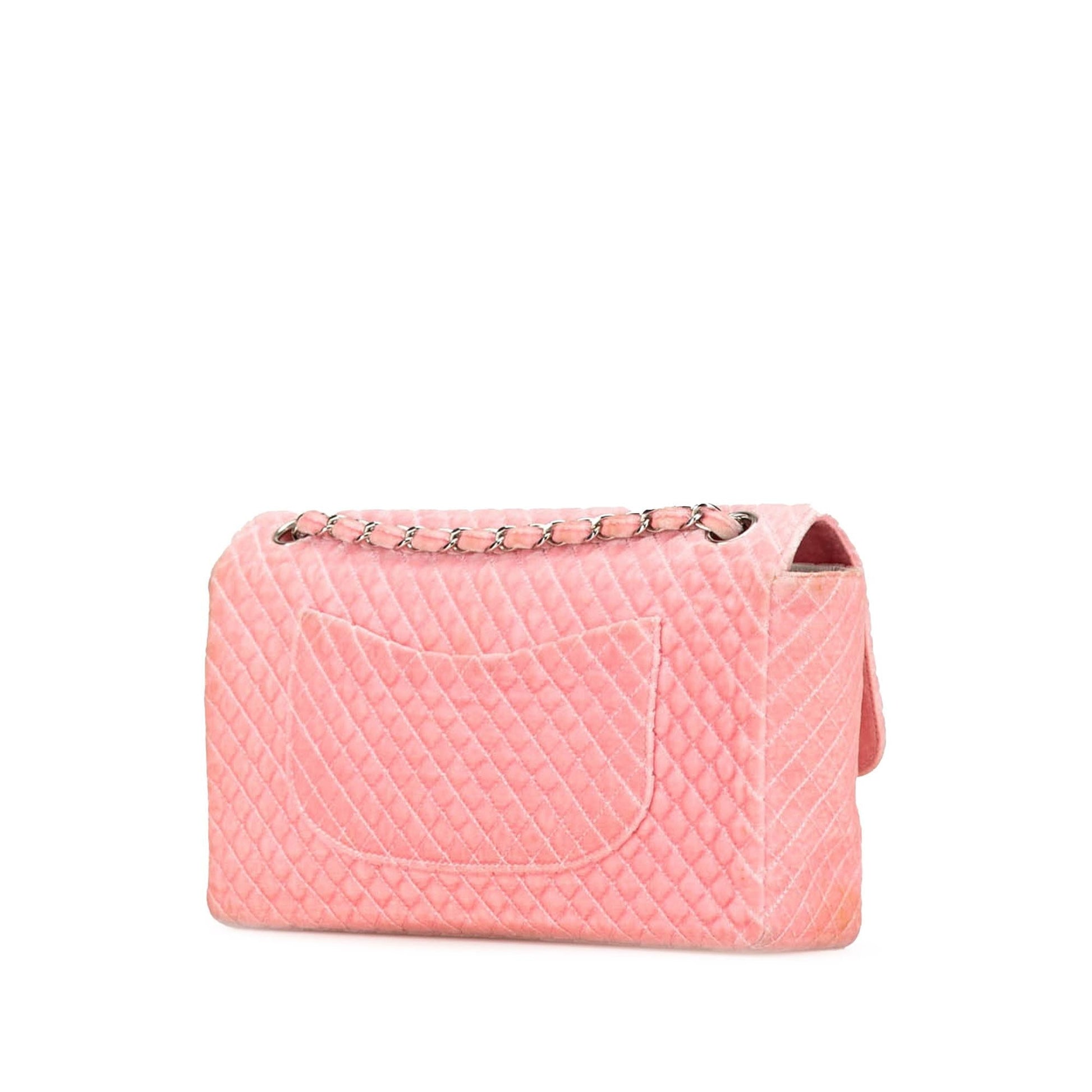 Chanel Micro Quilted Velvet CC Flap Handbag Cc Flap