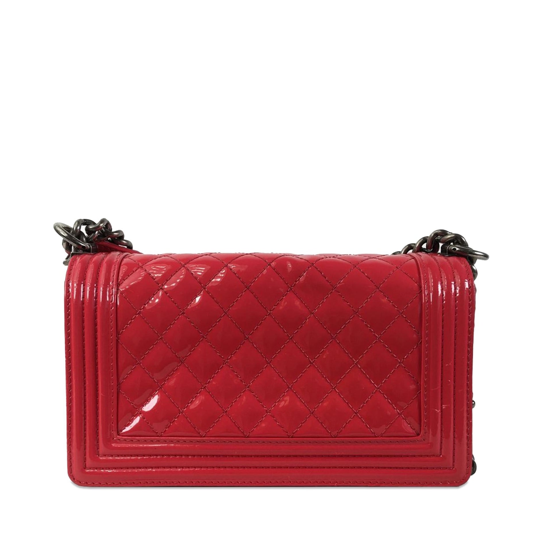 Chanel Patent Boy Flap SHG-Q9F2oG Handbag