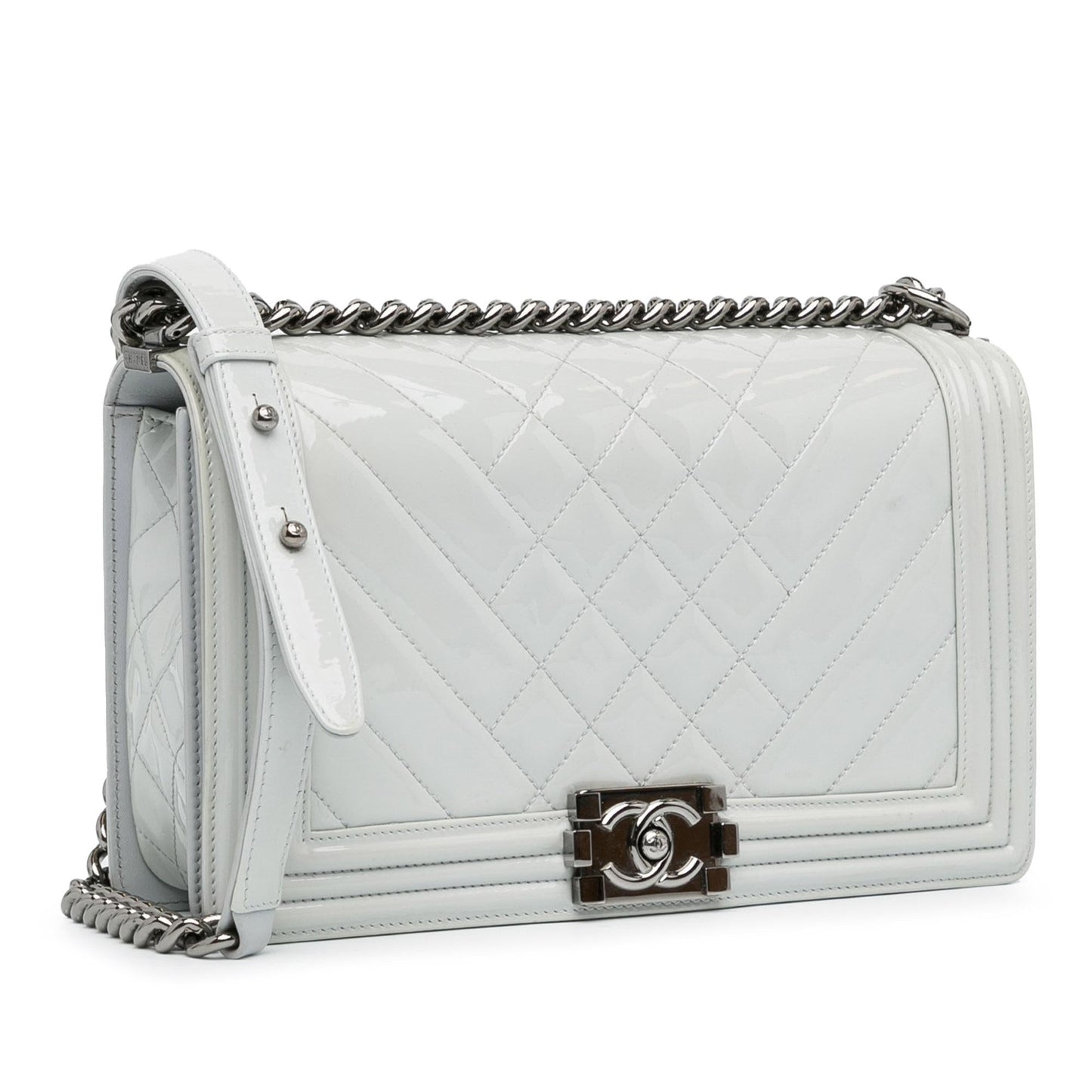Chanel Patent Boy Flap SHG-xNr2HC Handbag