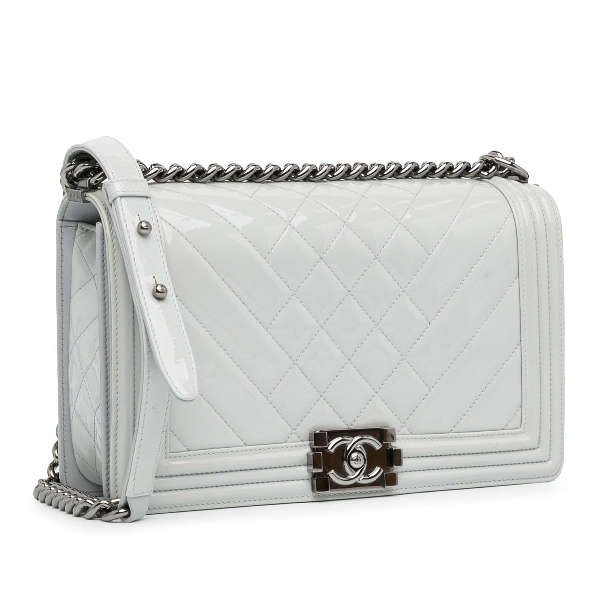Chanel Patent Boy Flap SHG-C0XBaJ Handbag