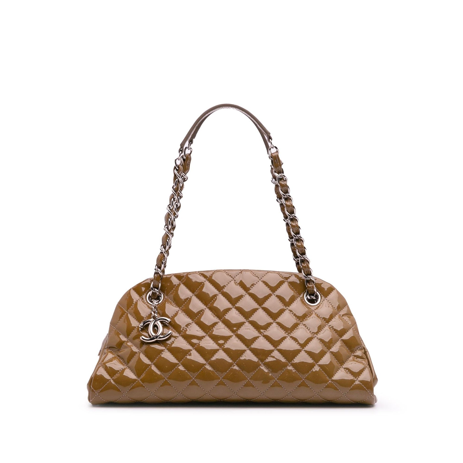 Chanel Patent Just Mademoiselle Shoulder Bag