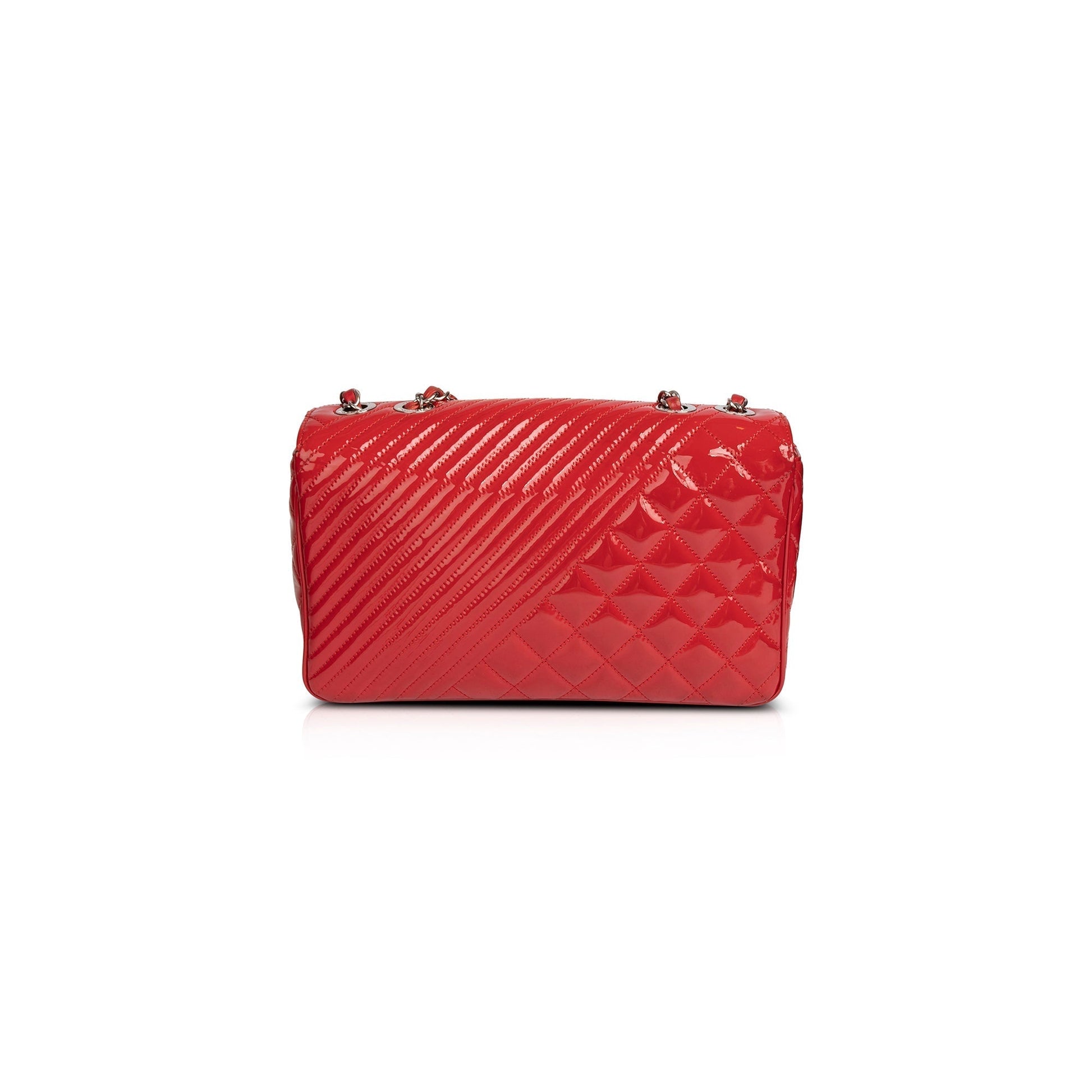 Chanel Patent Paris-Dubai Coco Boy Flap Leather Travel Bag