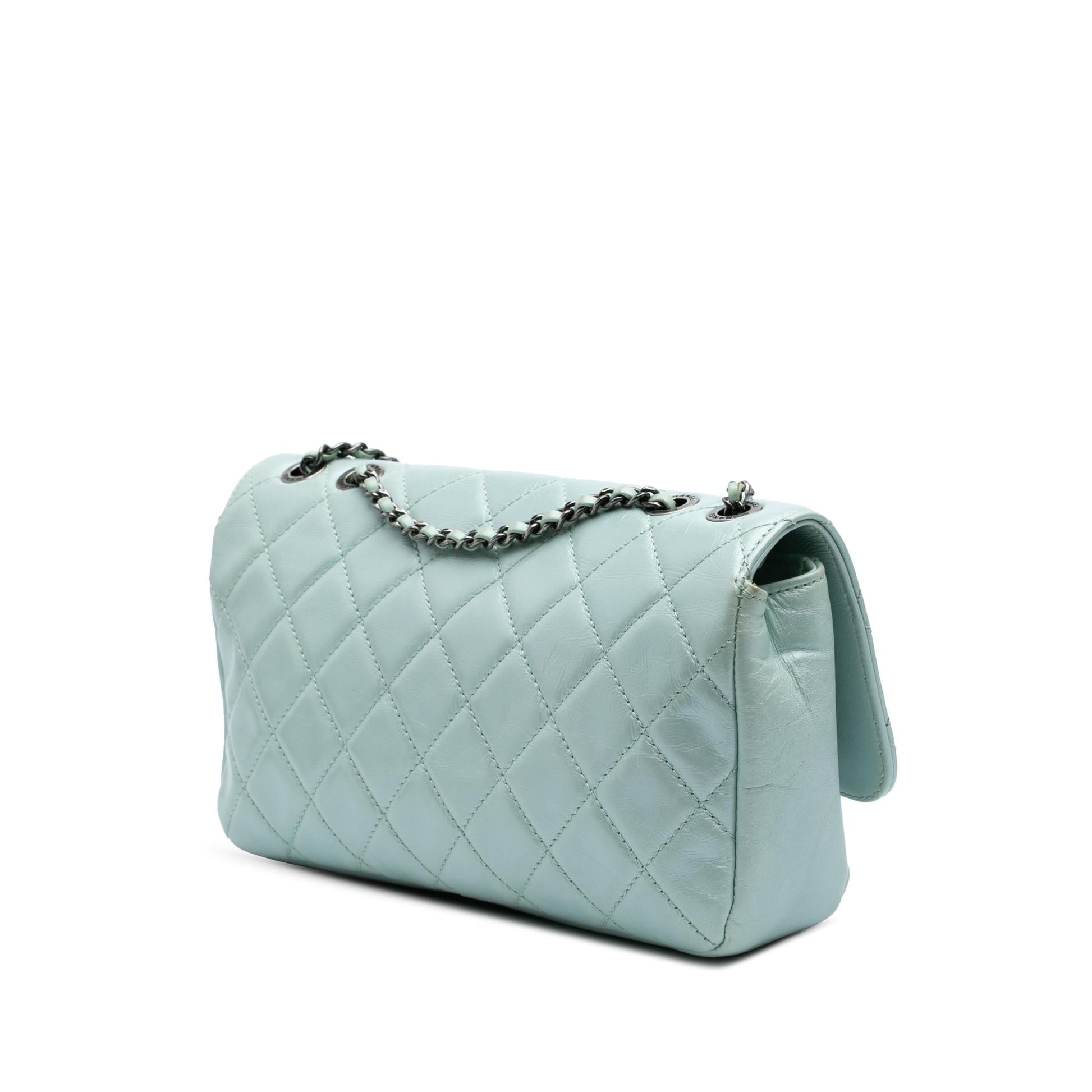 Chanel Quilted Calfskin Coco Pleats Flap Handbag 4