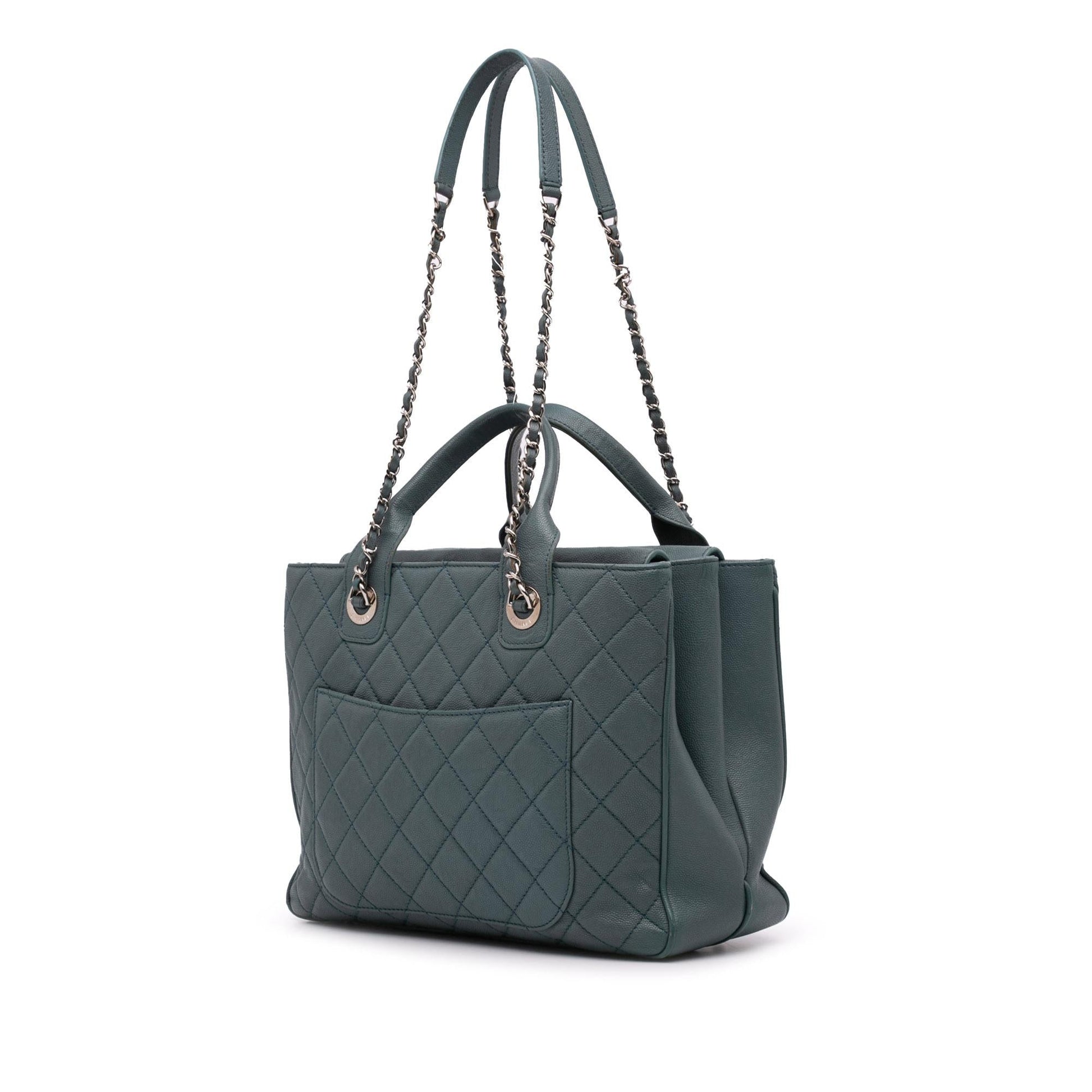 Chanel Quilted Caviar Urban Companion Tote Bag Tote 2