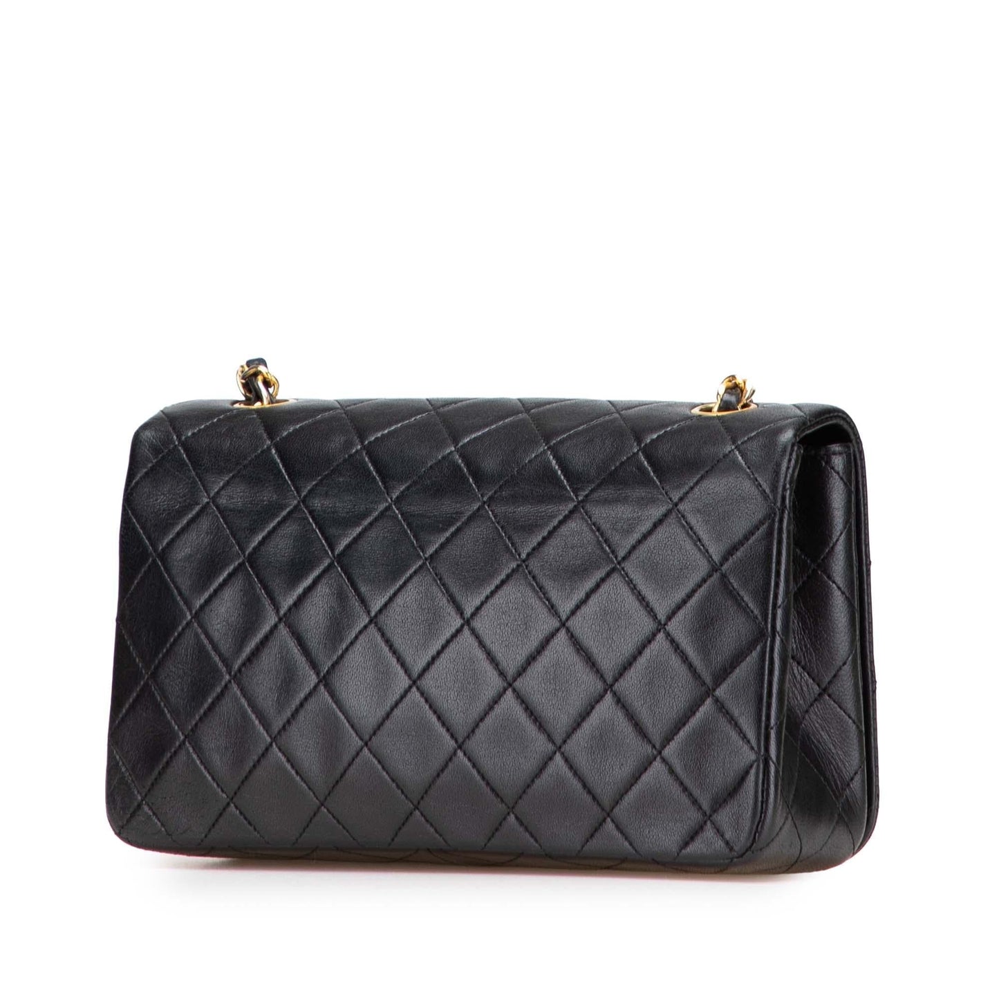 Chanel Quilted Lambskin Full Flap Handbag