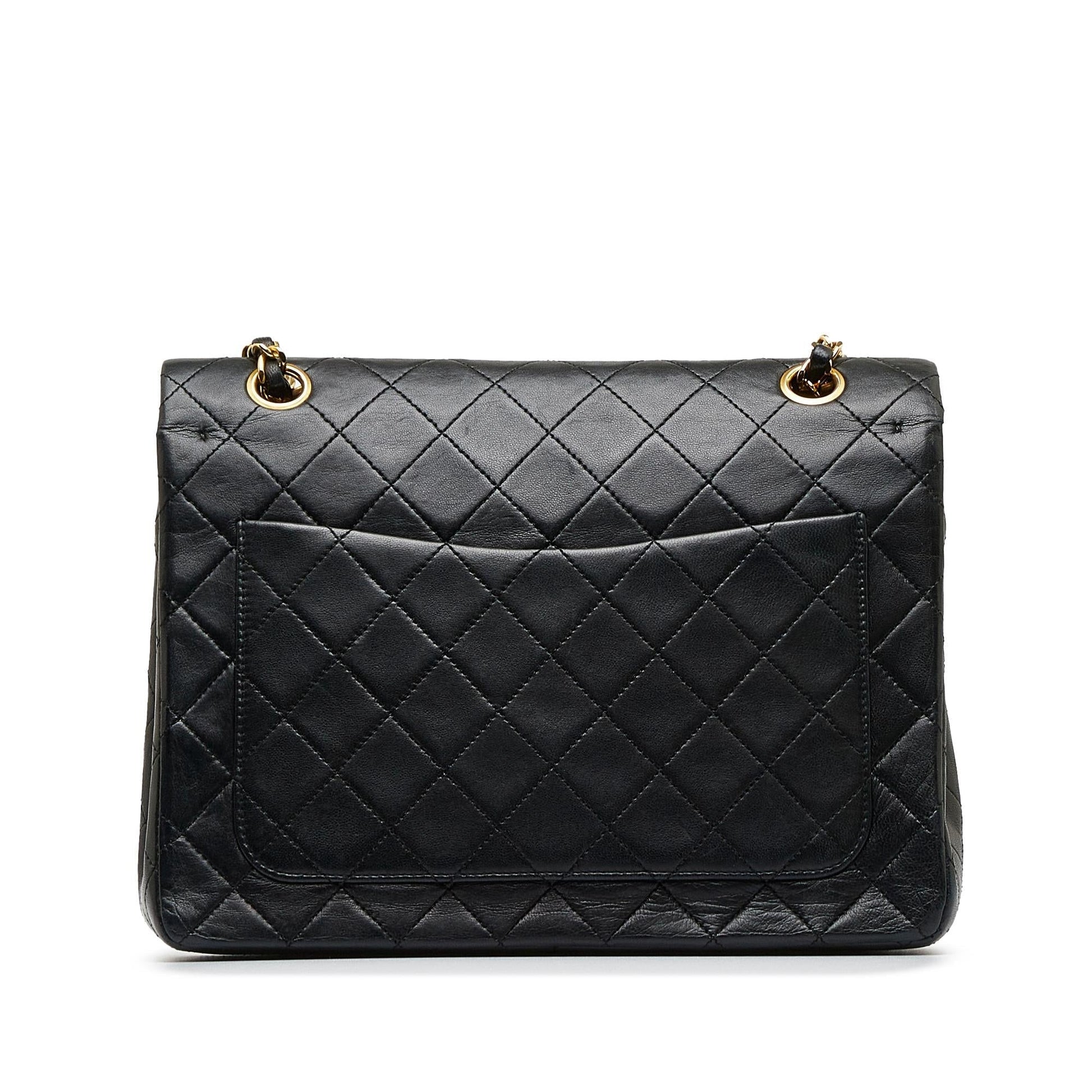 Chanel Tall Classic Lambskin Double Flap SHG-noIwy5 Handbag
