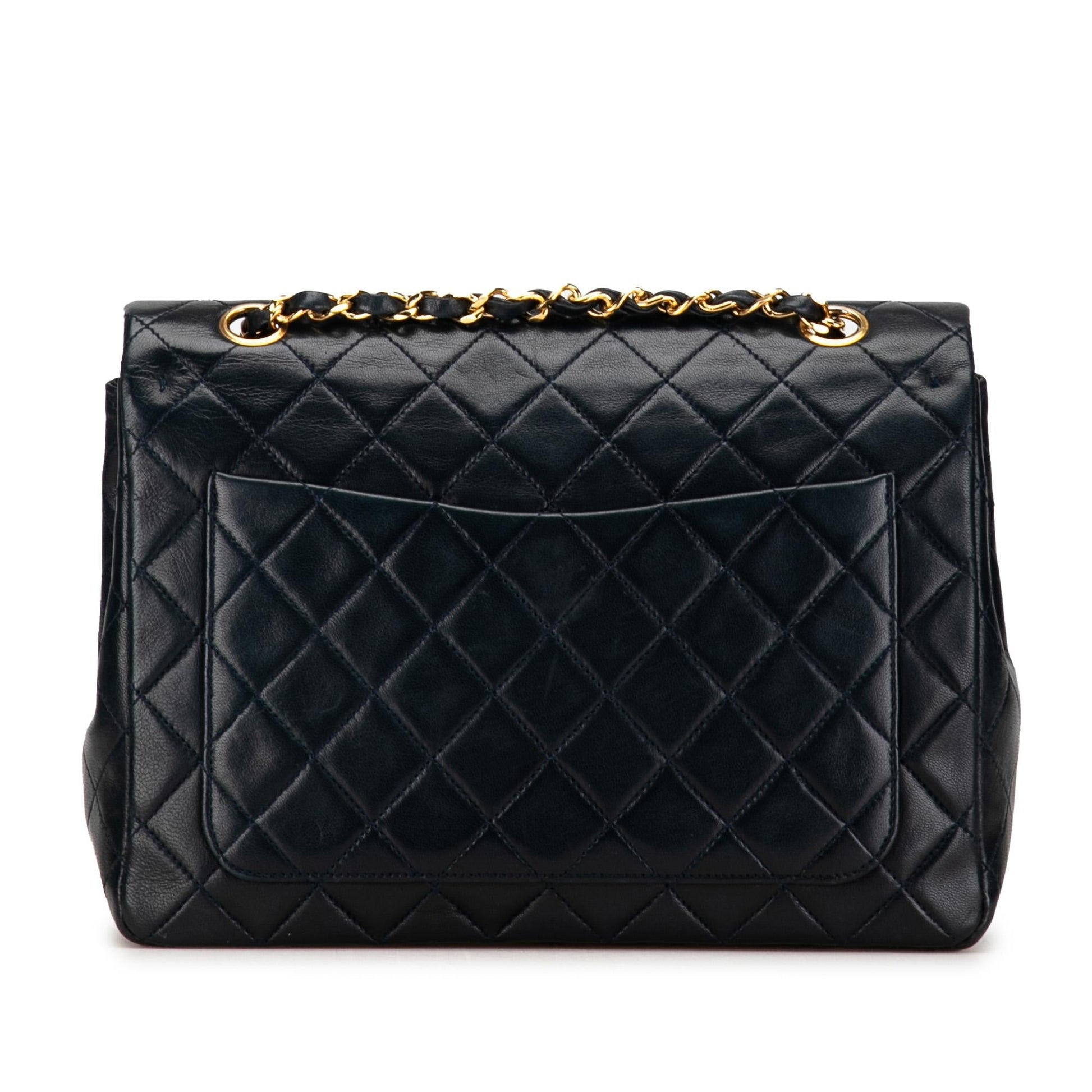 Chanel Tall Classic Lambskin Double Flap SHG-GtveFH Handbag
