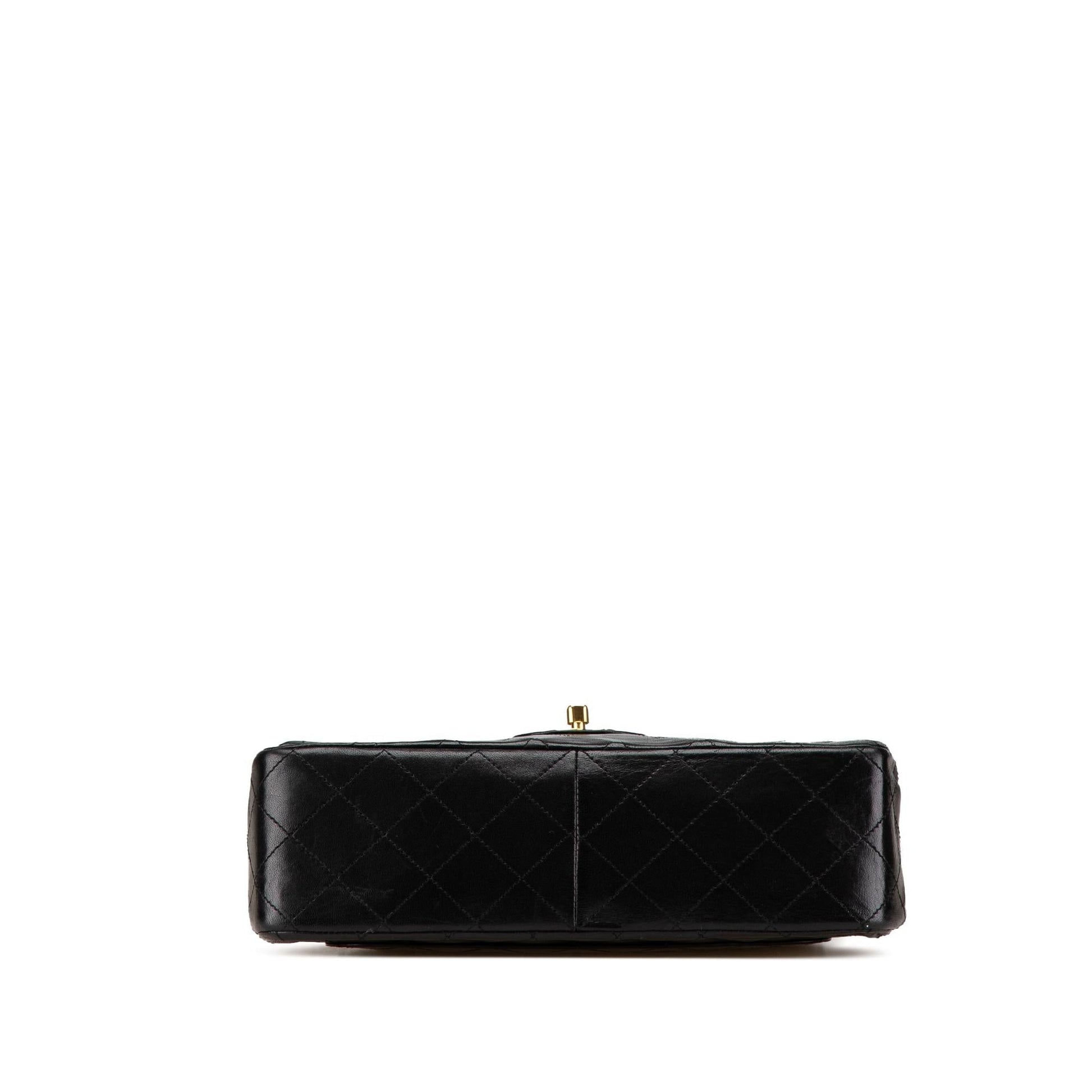 Chanel Tall Classic Lambskin Double Flap Handbag Double Flap