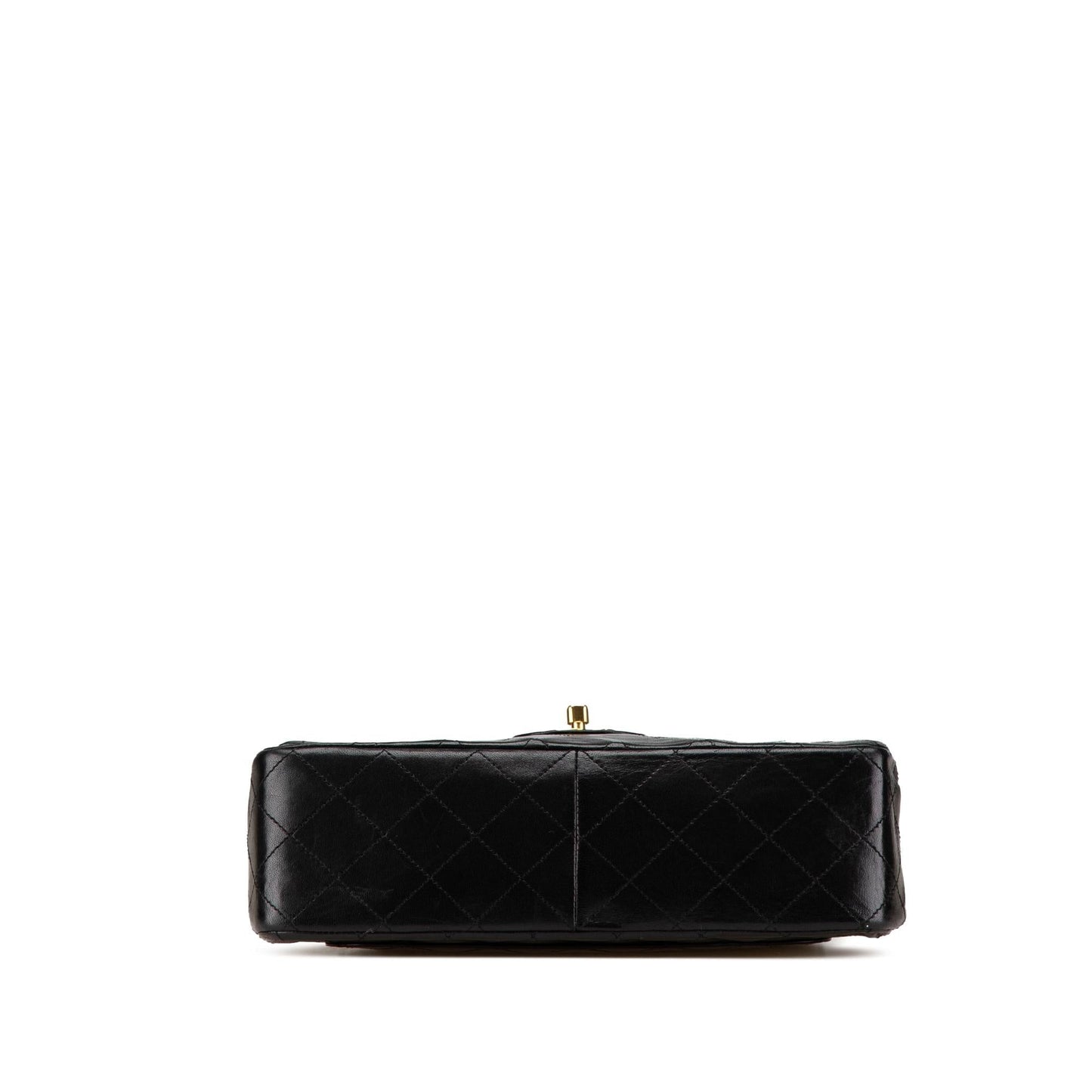Chanel Tall Classic Lambskin Double Flap Handbag Flap 2