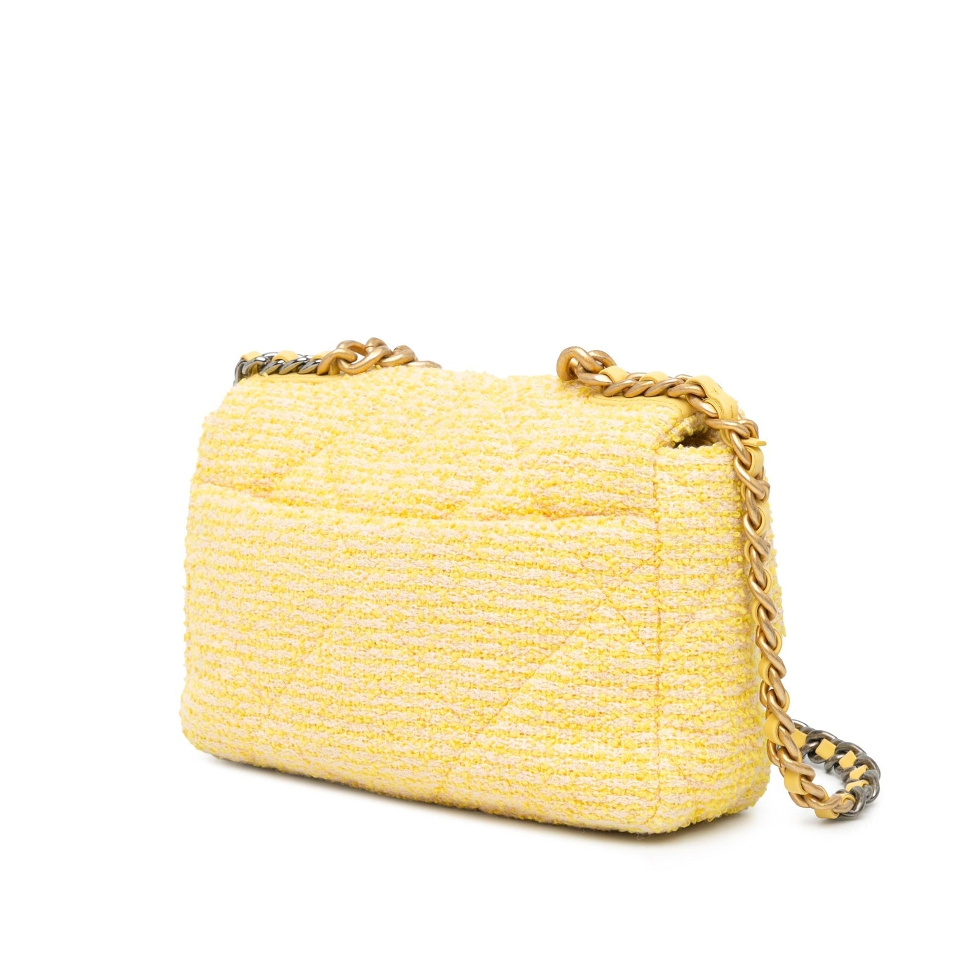 Chanel Tweed 19 Flap Handbag
