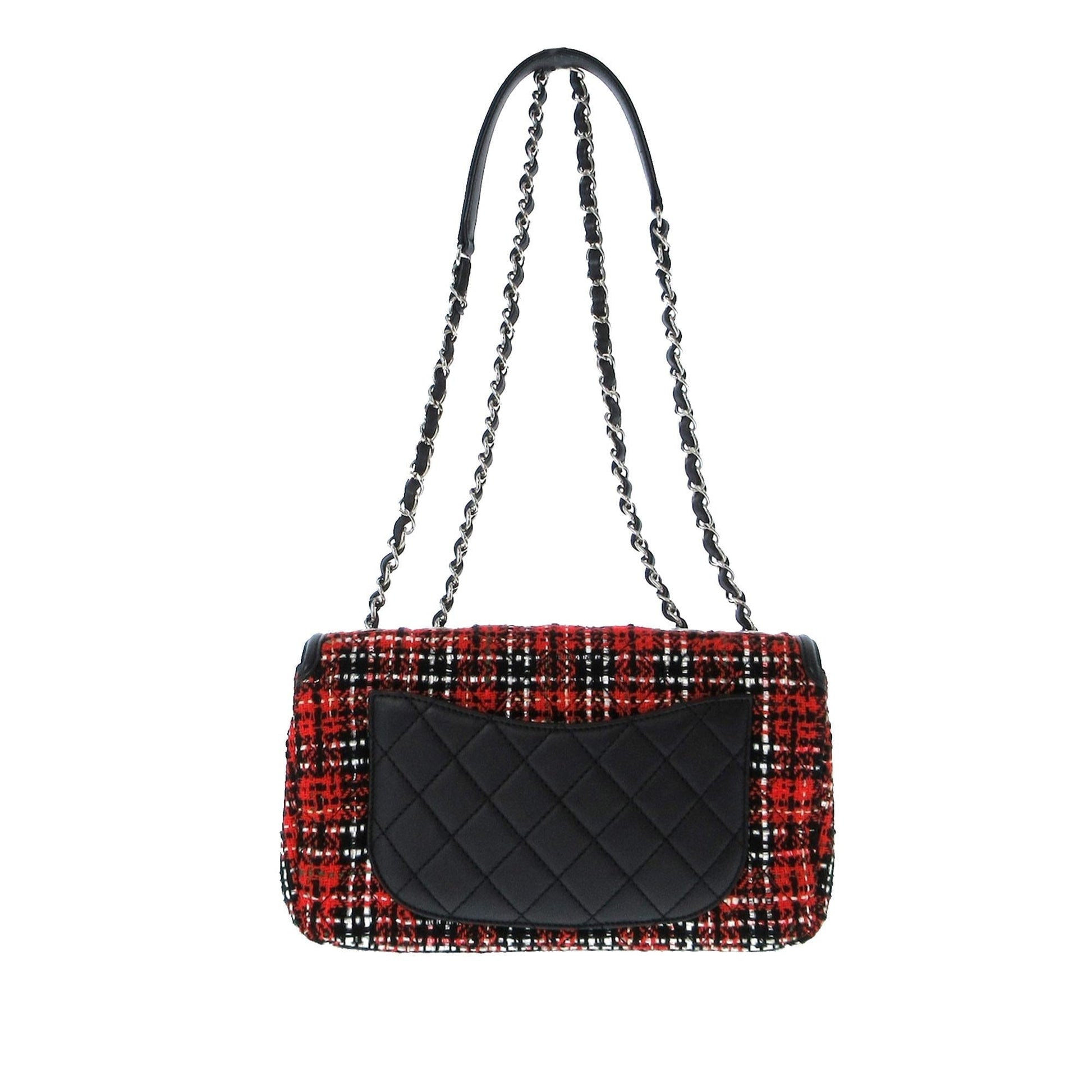Chanel Tweed CC Filigree Flap SHG-1z9KZx Handbag