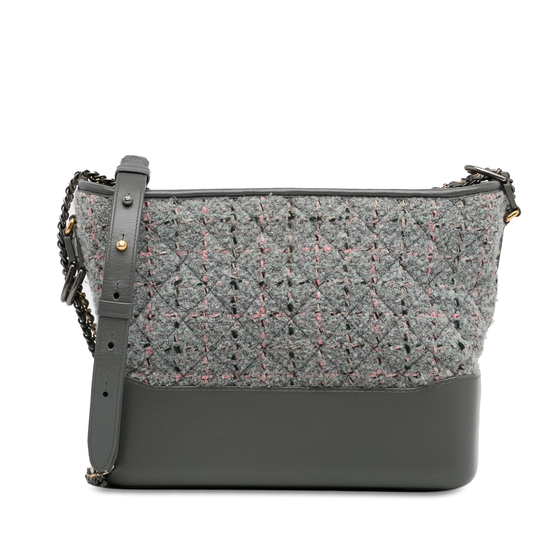 Chanel Tweed Gabrielle Crossbody Bag