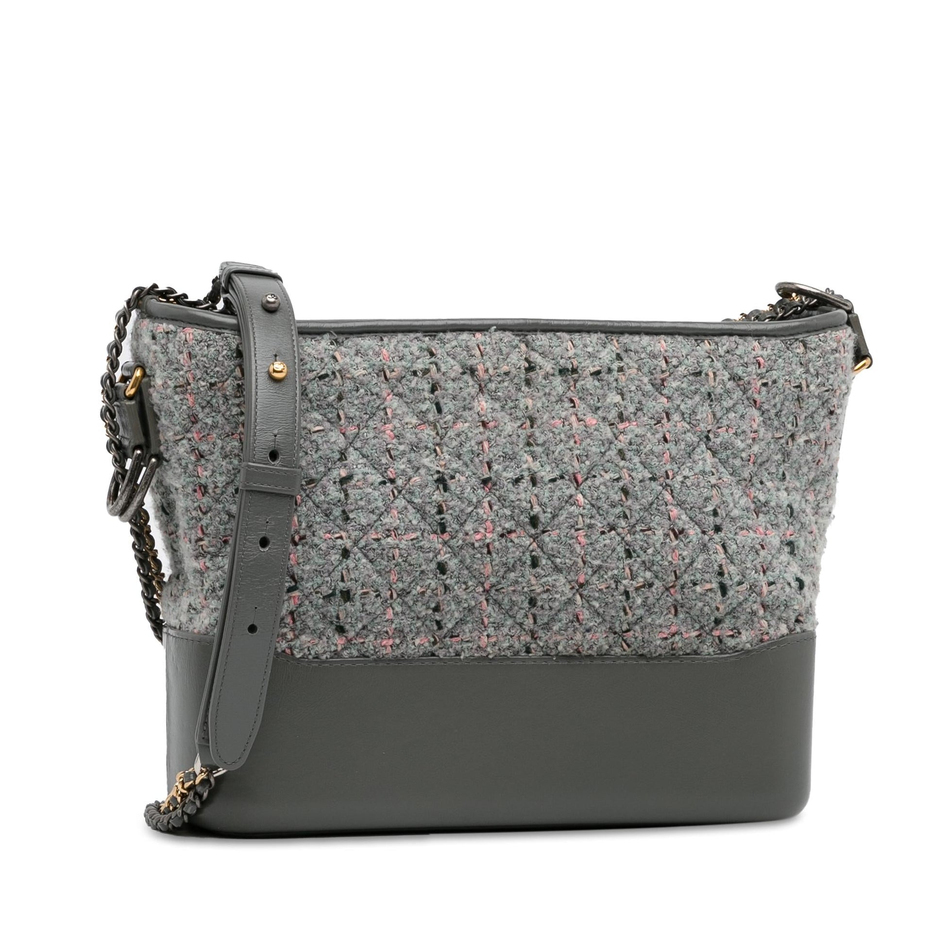 Chanel Tweed Gabrielle Crossbody Bag