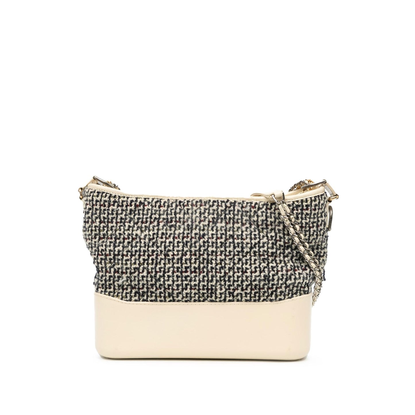 Chanel Tweed Lambskin Gabrielle Crossbody Bag