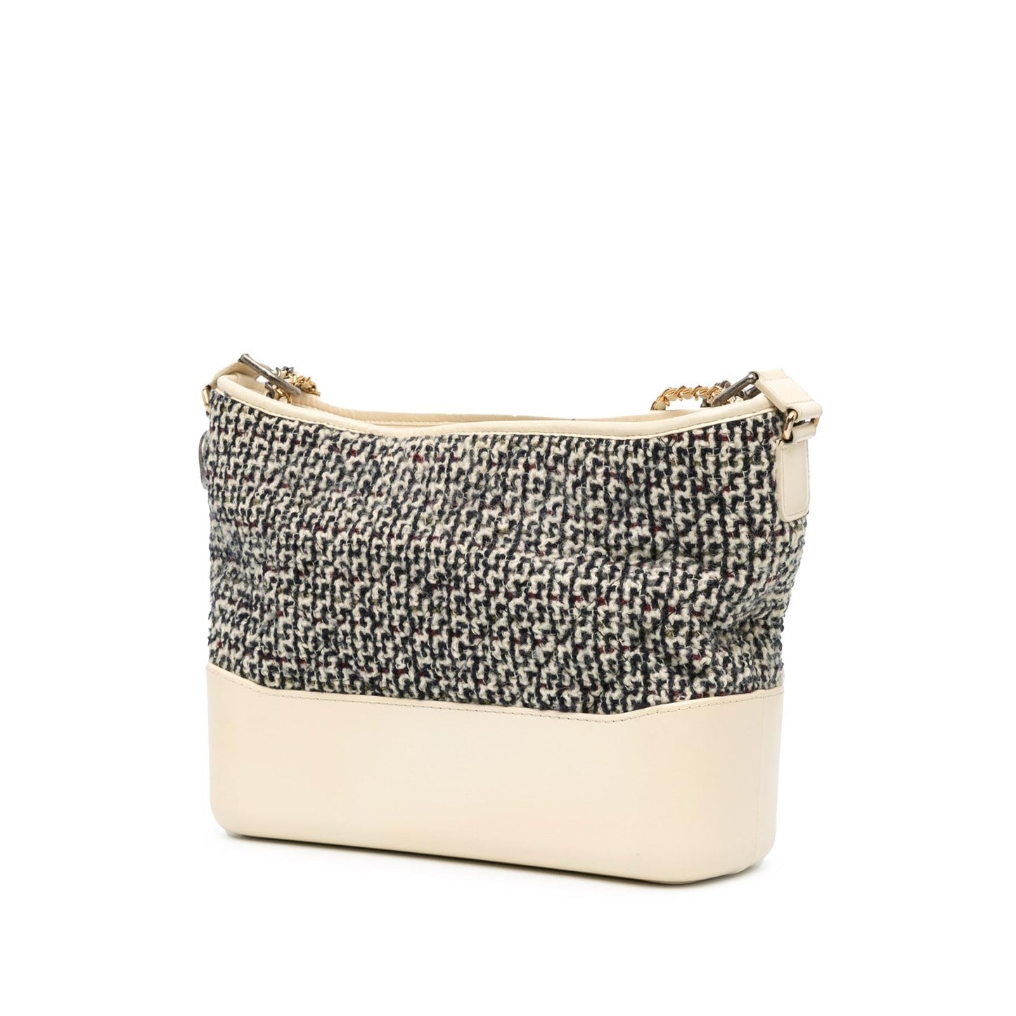 Chanel Tweed Lambskin Gabrielle Crossbody Bag