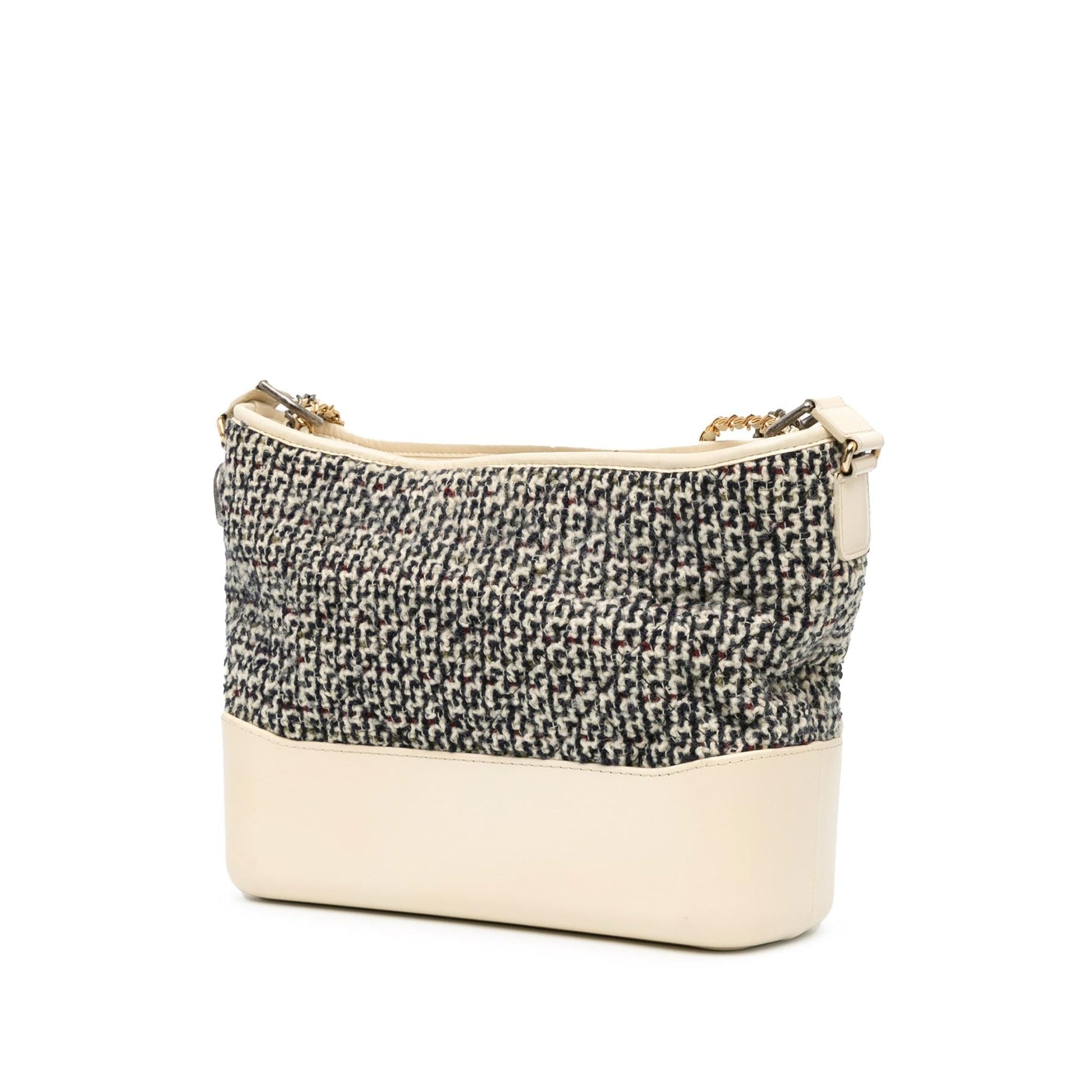 Chanel Tweed Lambskin Gabrielle Crossbody Bag
