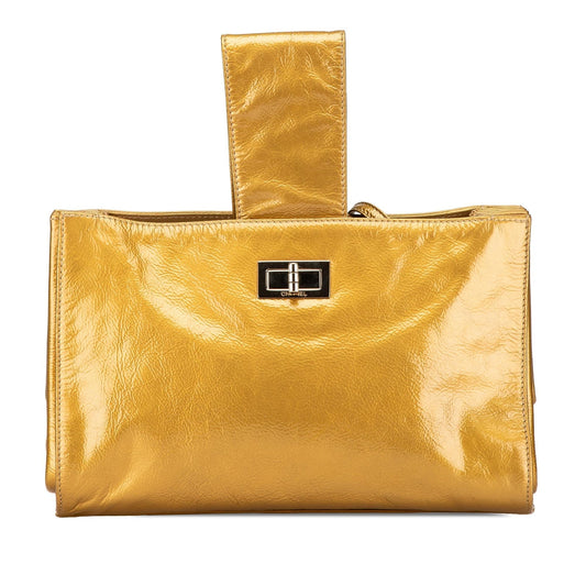 Chanel tible Wrist Lock Clutch Bag