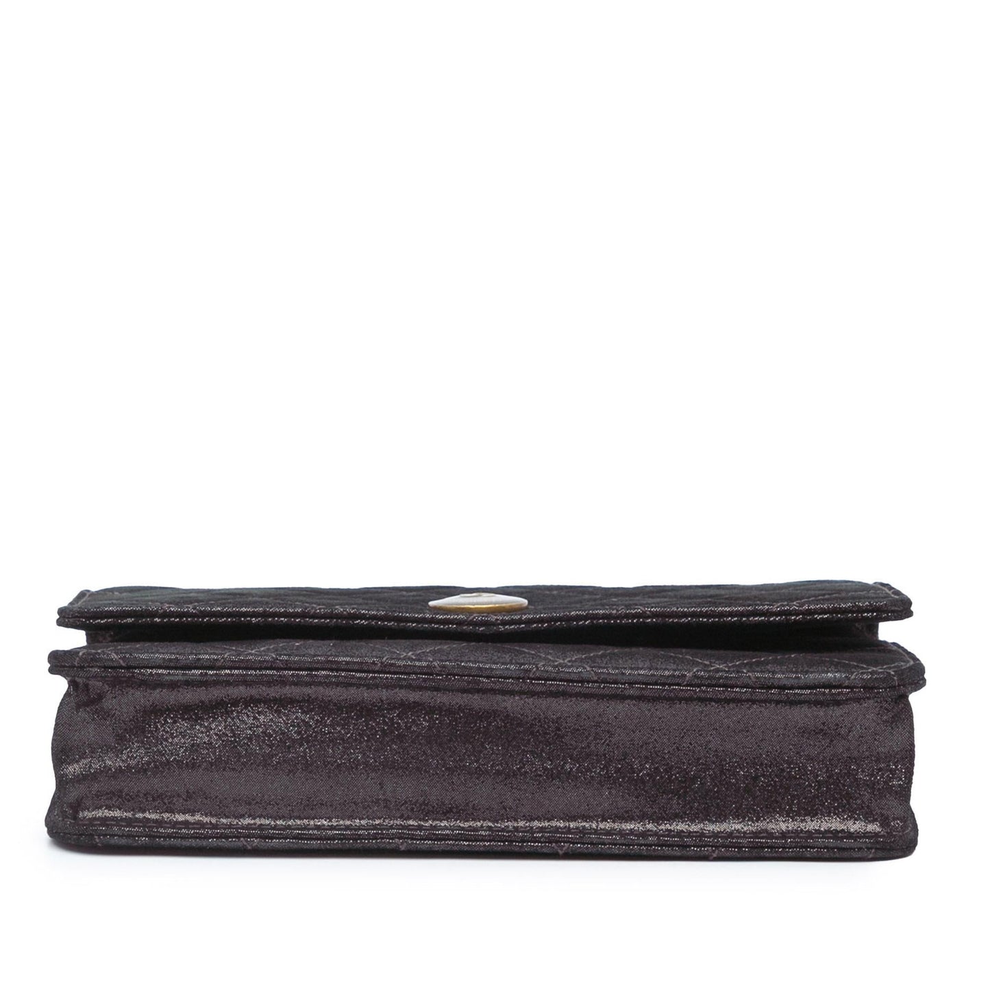 Chanel Metiers dArt Quilted Iridescent Lambskin Tartan Wallet Case