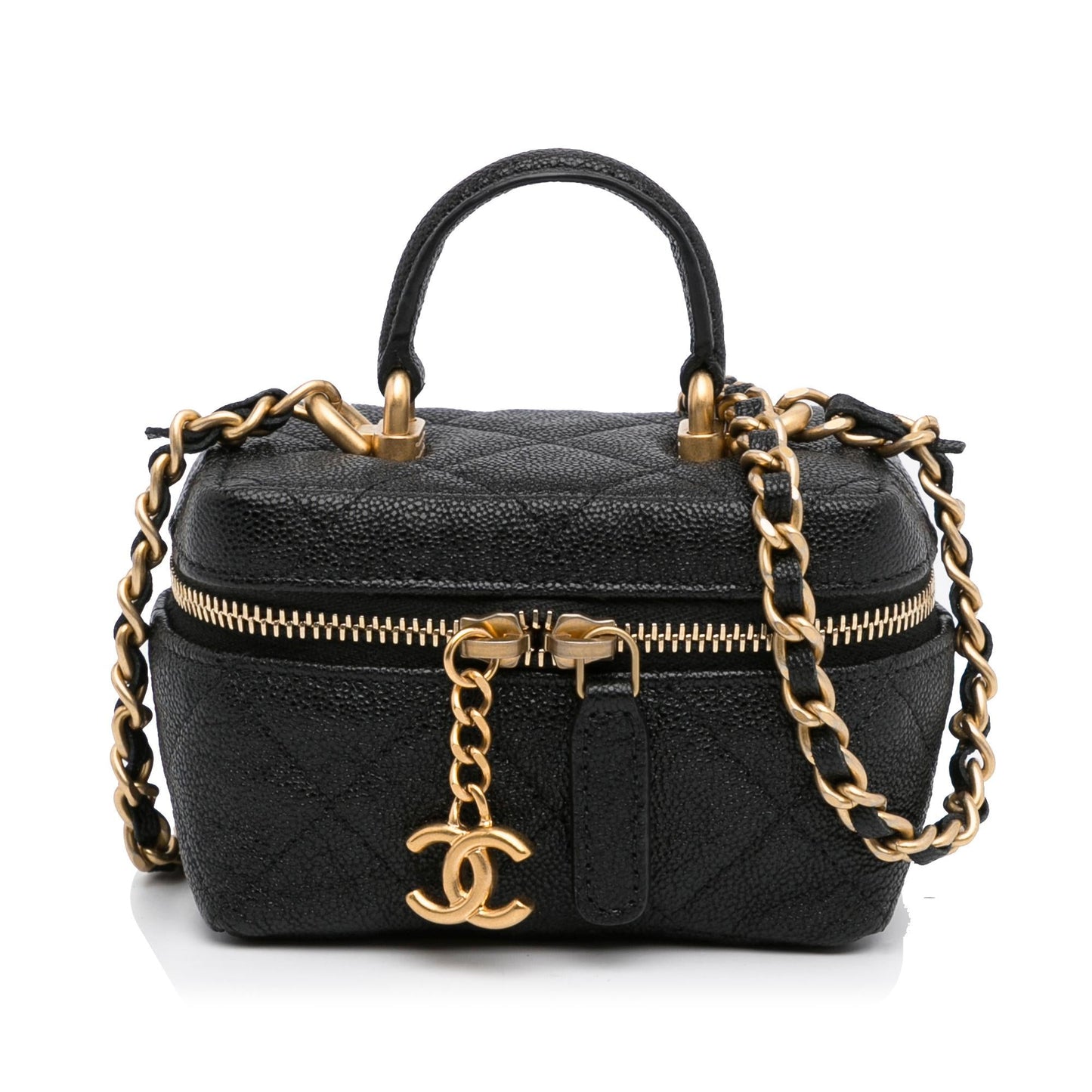 Chanel Micro Caviar Vanity SHG-Hn5TnB Handbag
