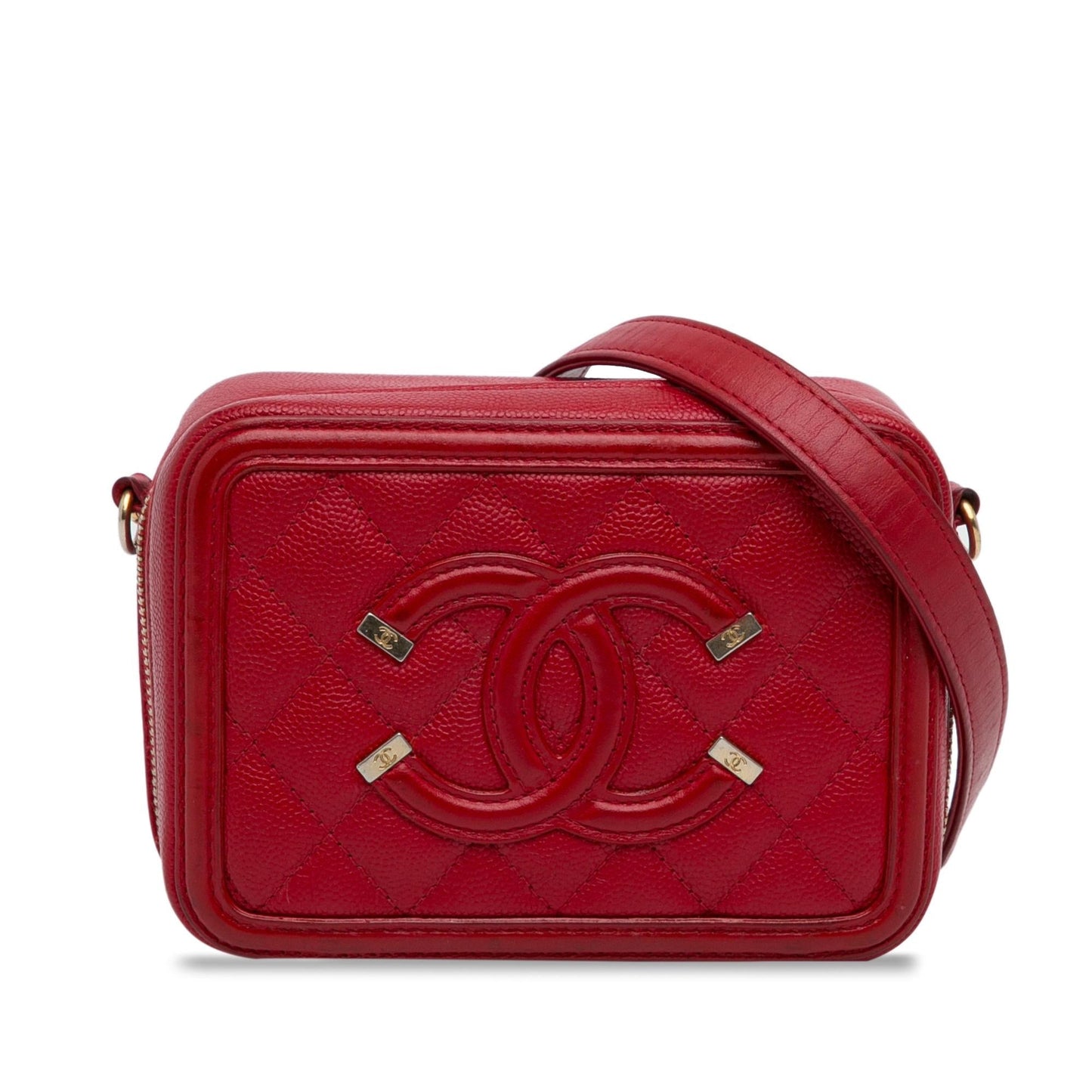 Chanel CC Filigree Caviar Vanity SHG-Xm0DS6 Crossbody Bag