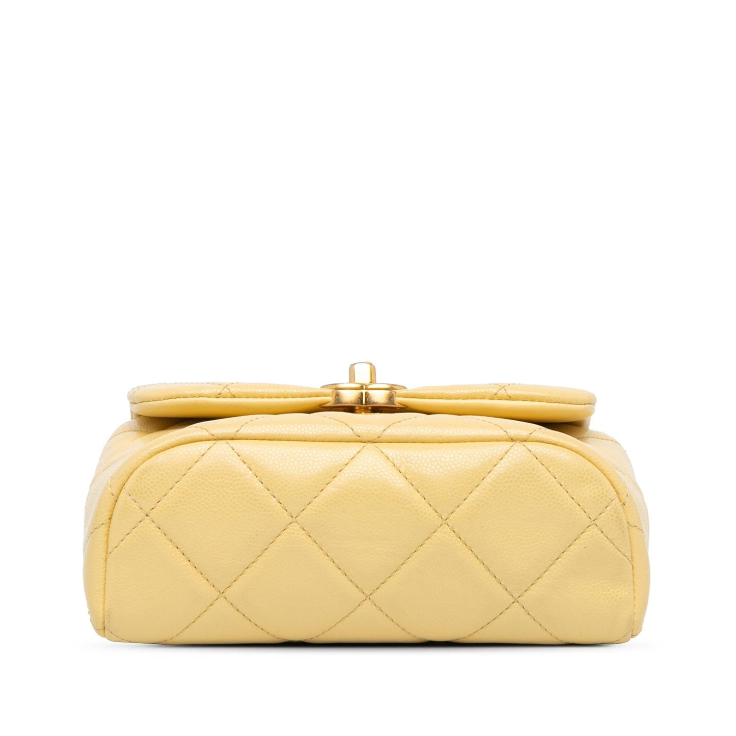 Chanel CC Quilted Caviar Flap SHG-ROmbk9 Mini Bag