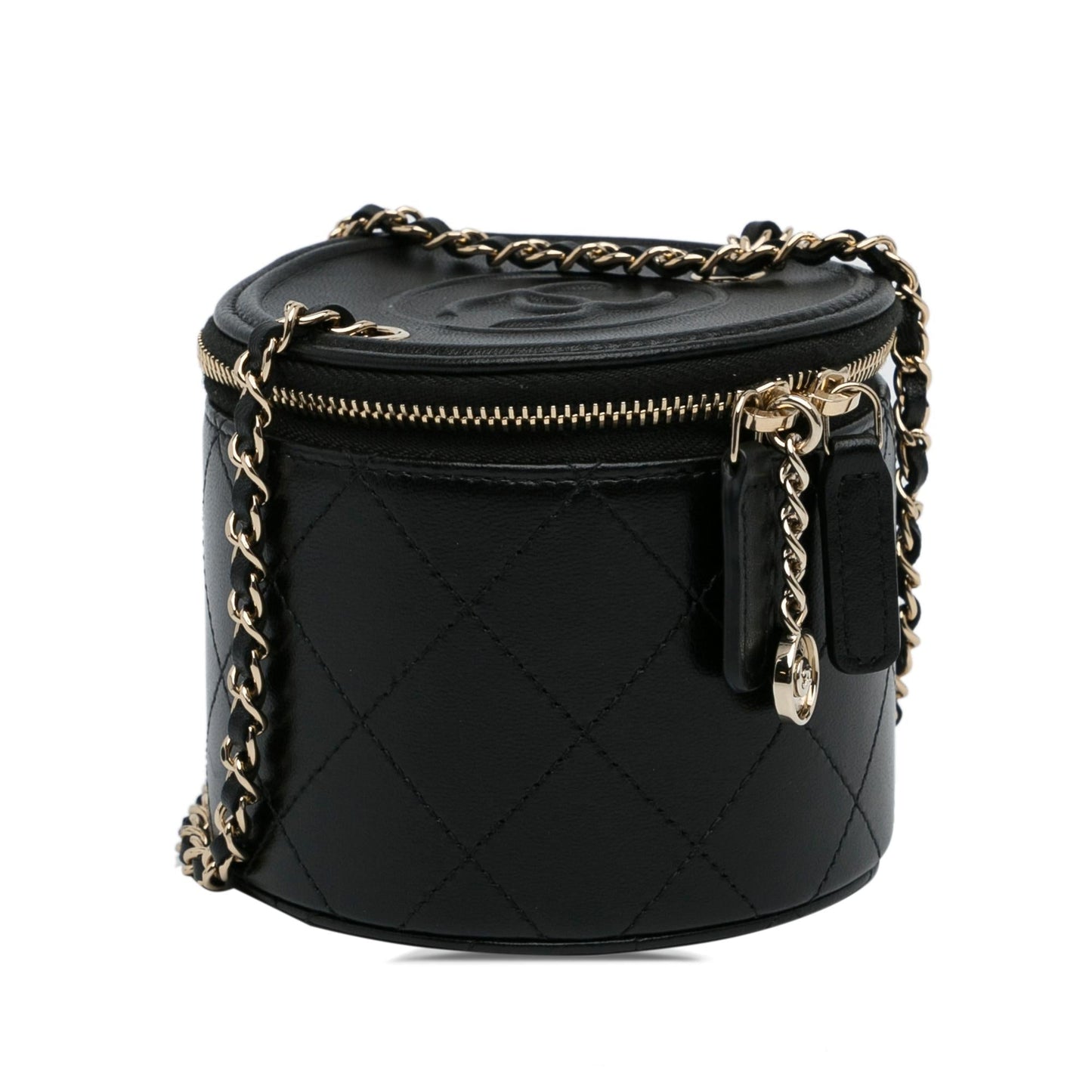Chanel CC Round Vanity Mini Bag