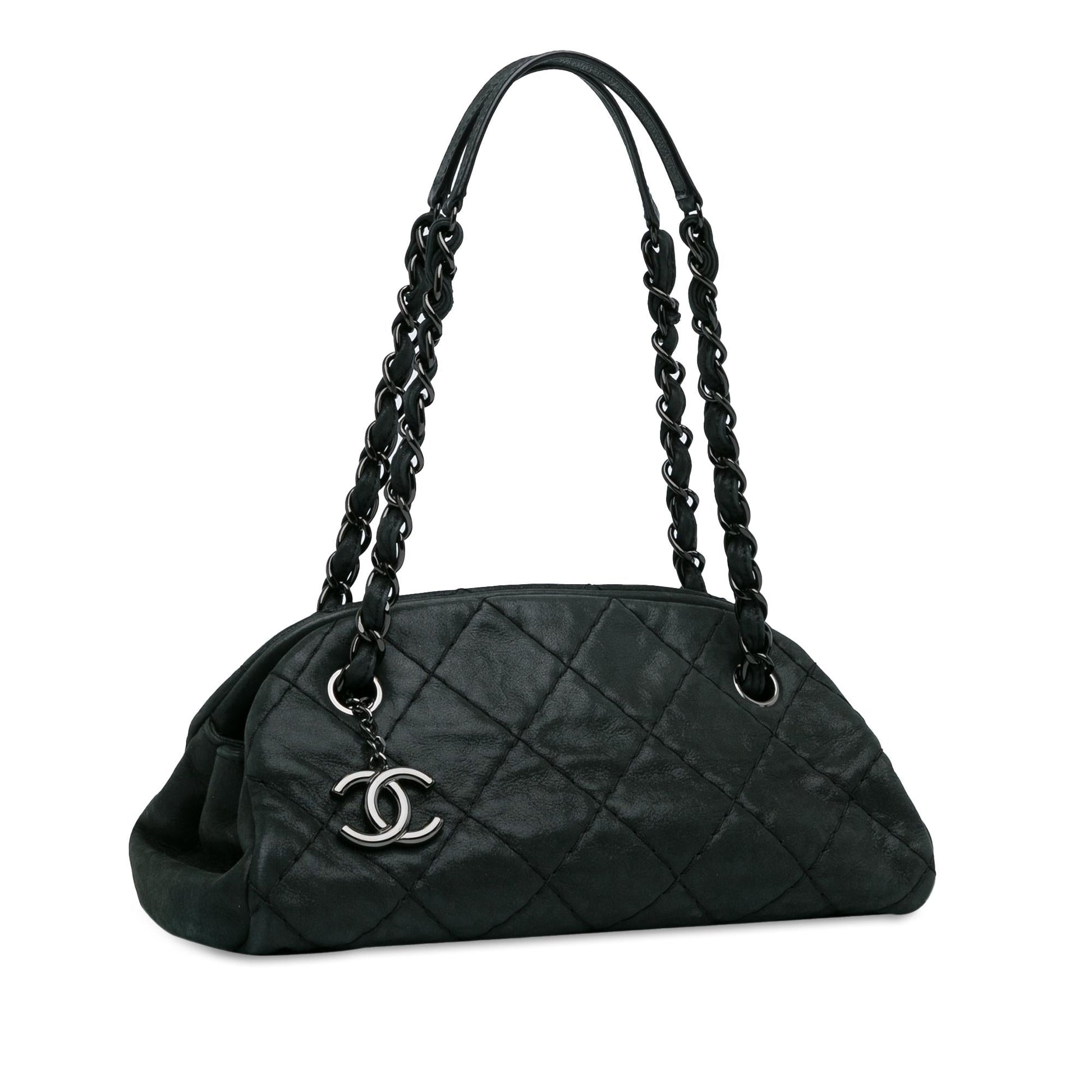 Chanel Calfskin Just Mademoiselle Bowling SHG-o7RT81 Mini Bag