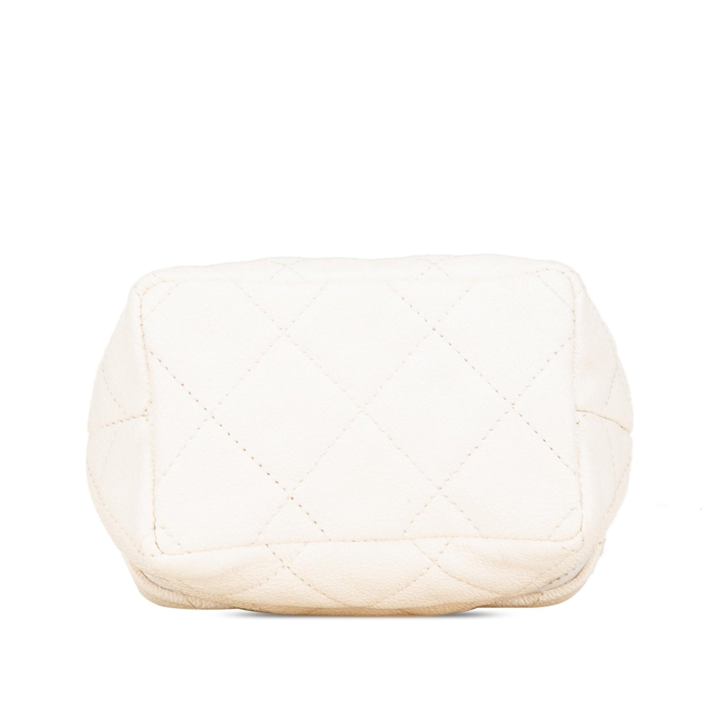 Chanel Caviar Zip Around Vanity Mini Bag