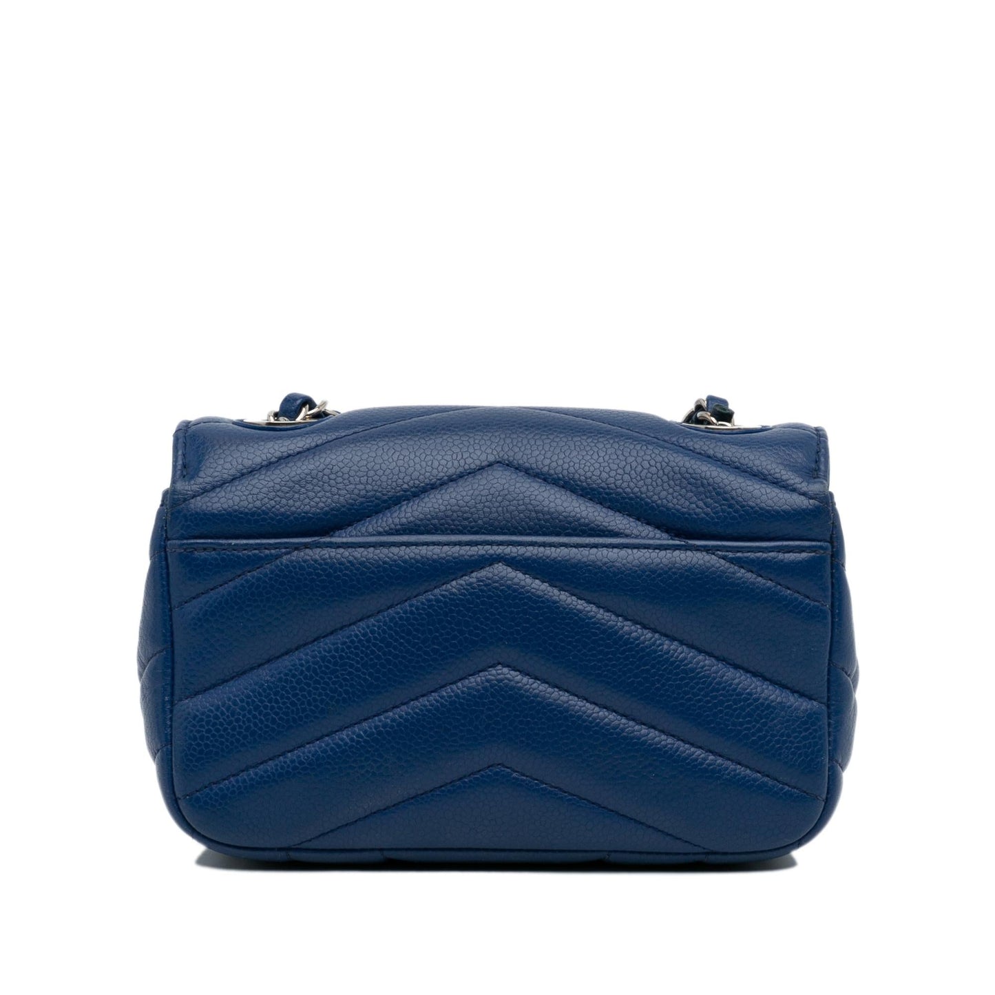 Chanel Caviar Chevron Data Center Envelope Flap Shoulder Bag Flap Bag